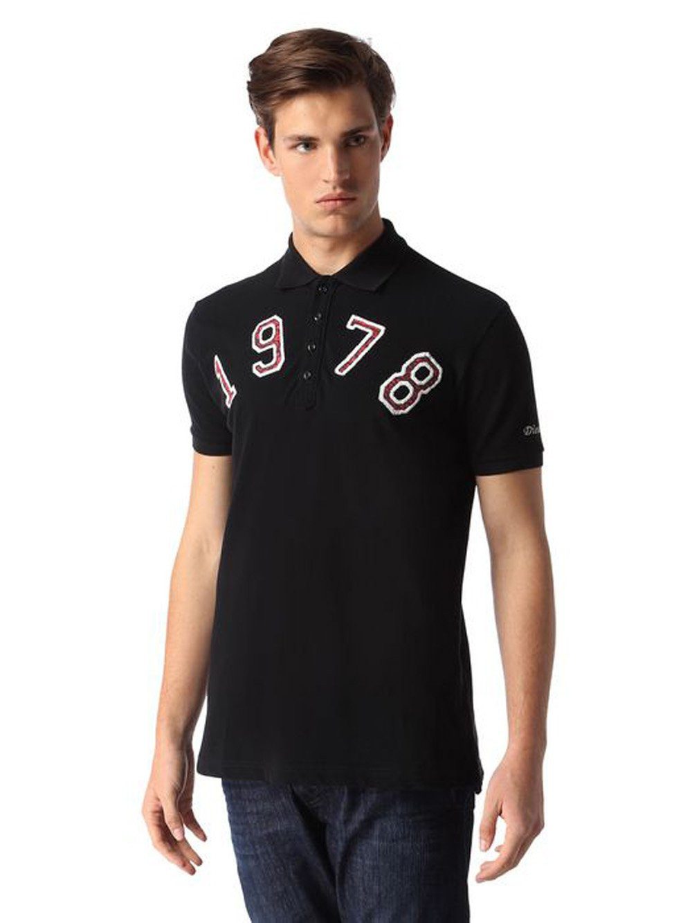 Diesel Poloshirt Diesel T-DANIEL-AB CAMICIA Herren Shirt Poloshirt