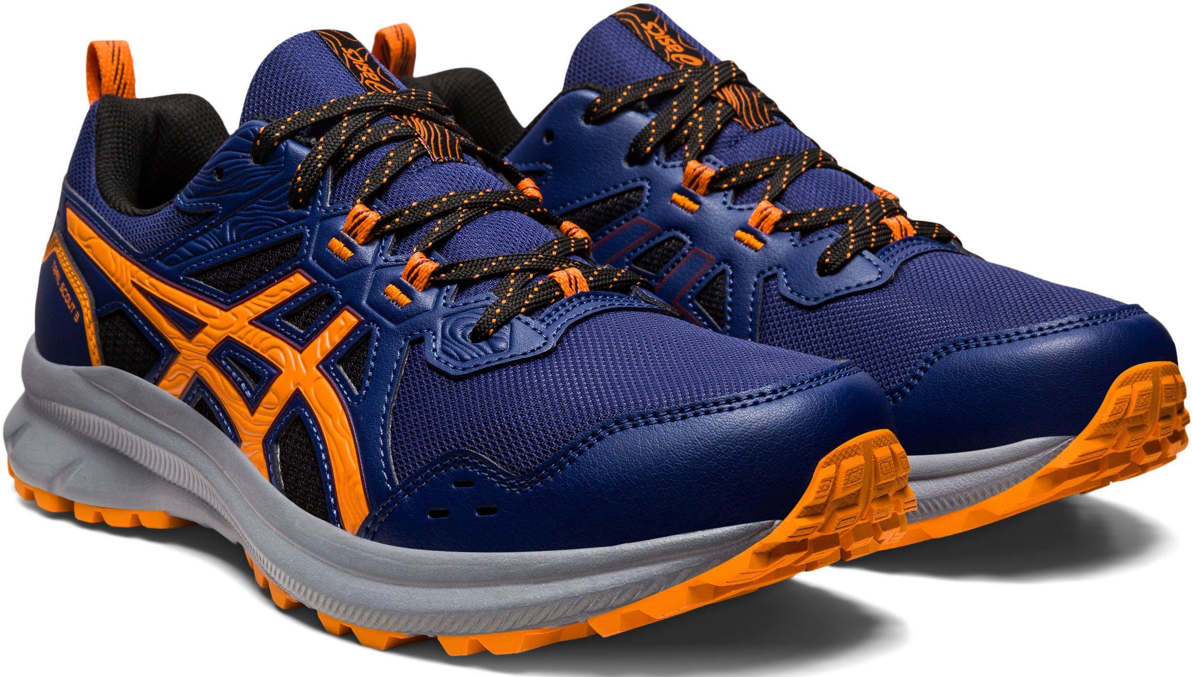 Asics TRAIL SCOUT 3 Trailrunningschuh, Langlebiges Obermaterial aus ...