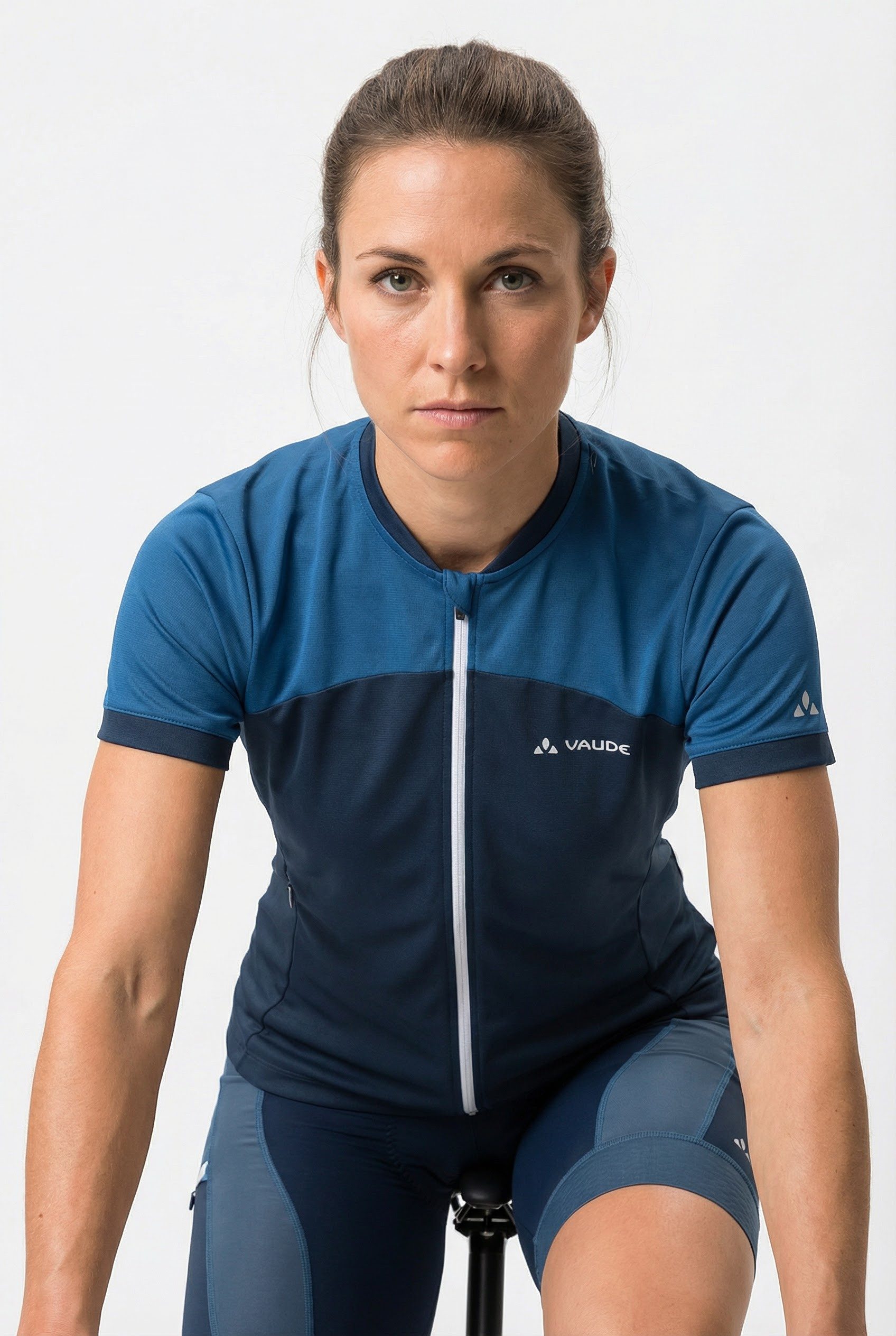 VAUDE Radtrikot SE WO FELLING HZIP T-SHIRT sportlicher Stil