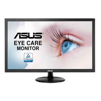 Asus VP228DE Gaming-LED-Monitor (54,61 cm/21.5 ", 1920 x 1080 px, Full HD, 5 ms Reaktionszeit, LED, Eye-Care, IPS, Flicker-Free-Technologie, Blue-Light-Filter, Anti-Glare)