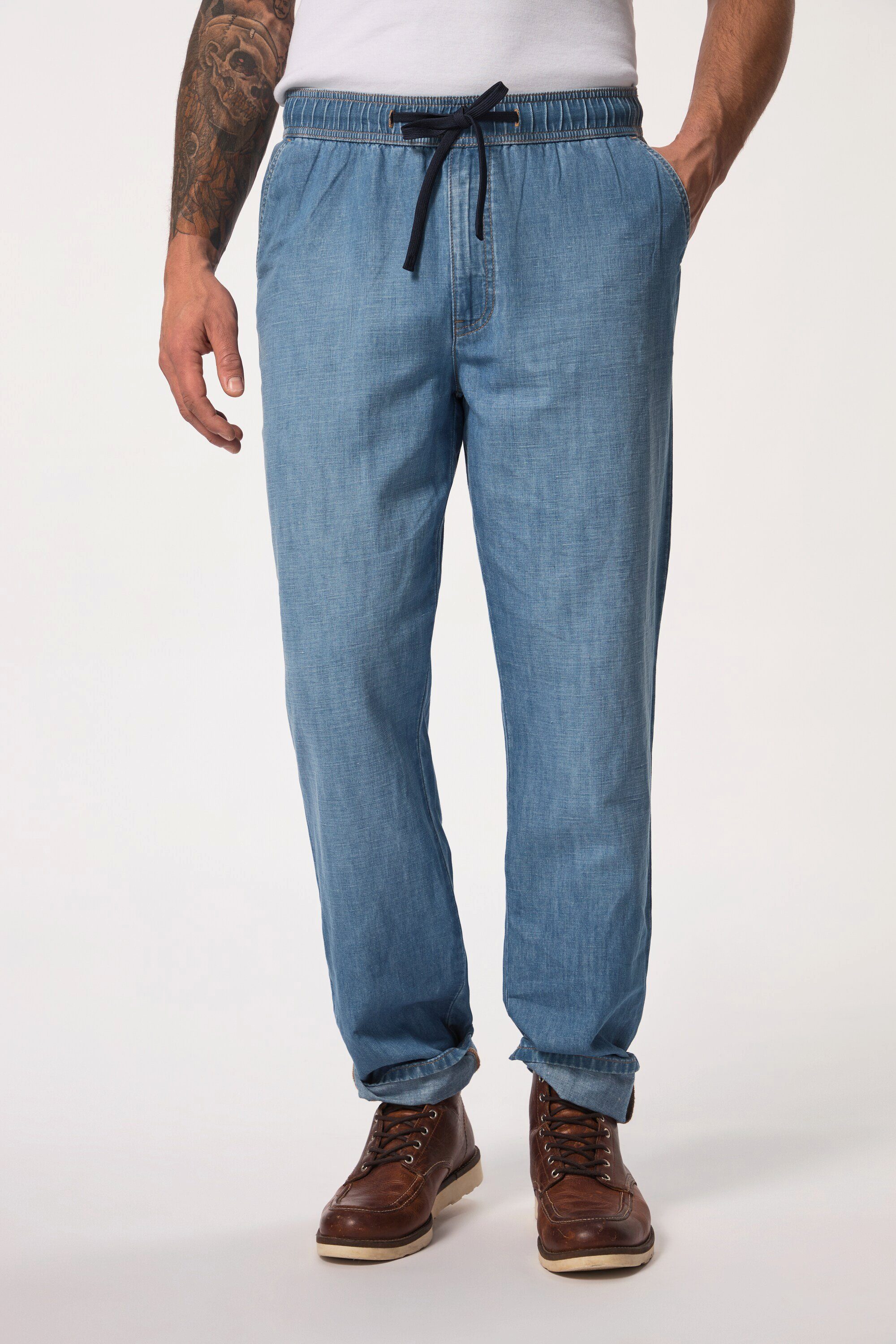 JP1880 Cargohose JP Fashion Hose Leinenmix günstig online kaufen