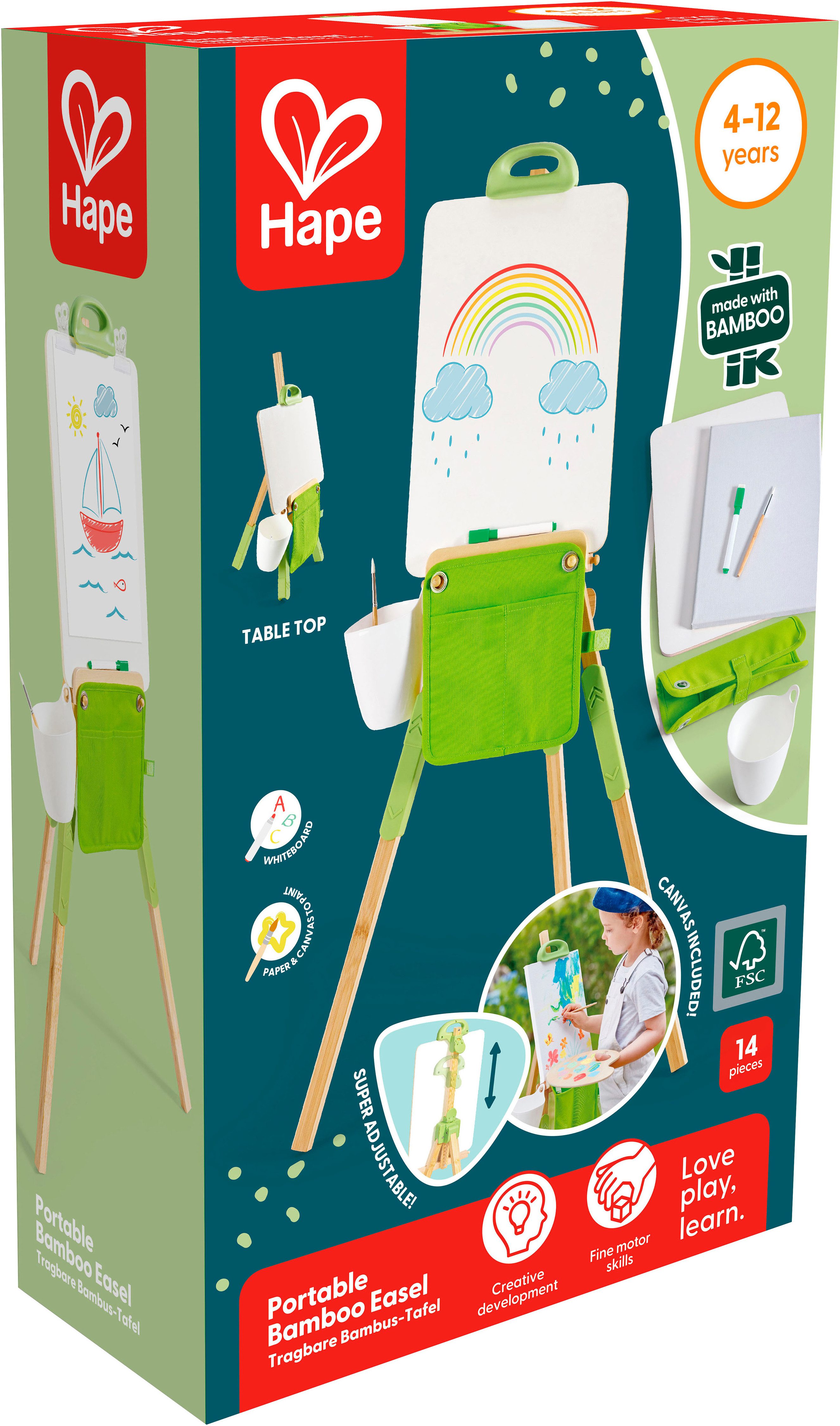 Hape Tafel Tragbare Bambus-Tafel