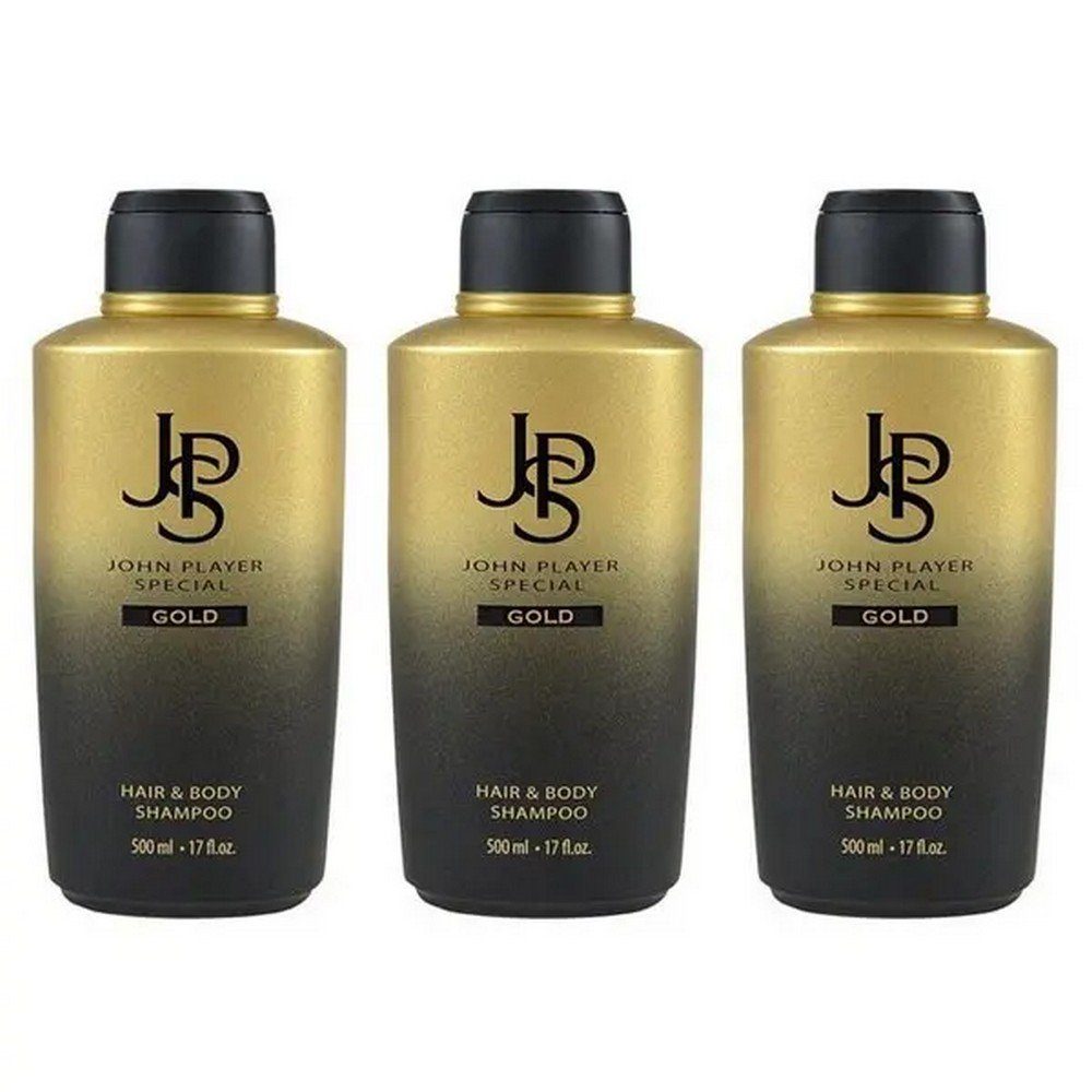 John Player Special Haarshampoo GOLD Hair & Body Shampoo