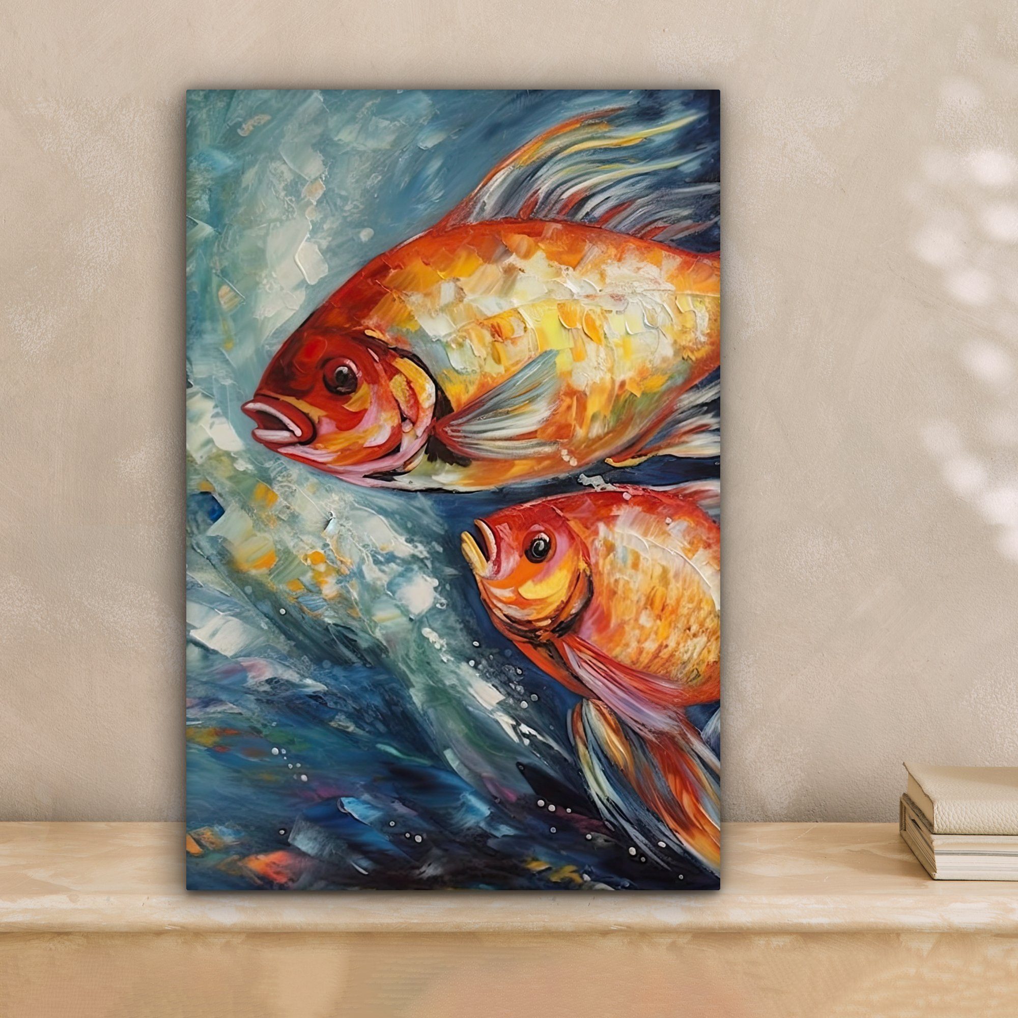OneMillionCanvasses® Leinwandbild Fisch - Wasser - günstig online kaufen