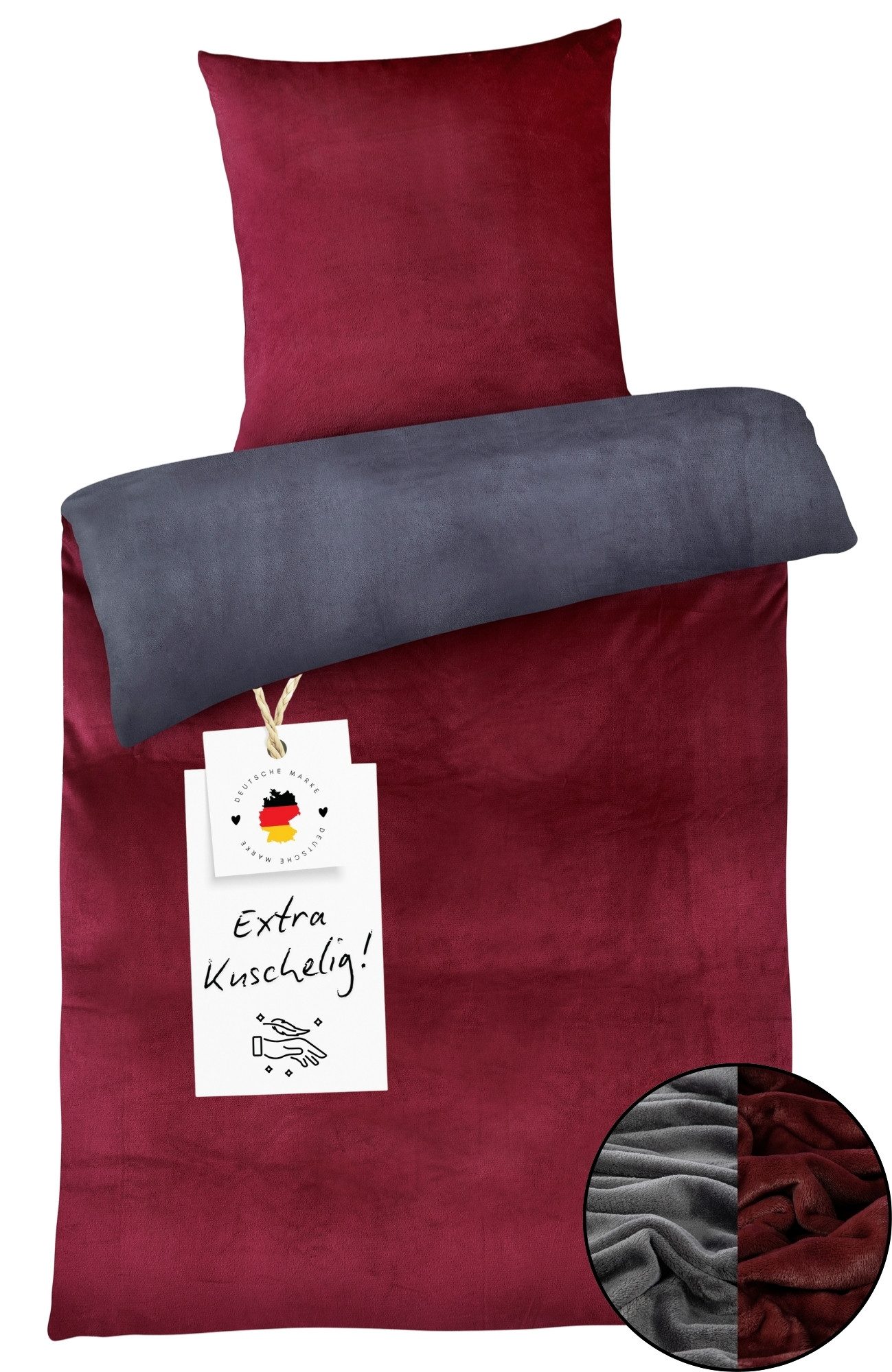 Carpe Sonno Bettwäsche Cashmere-Touch Bettwäsche 155x220 günstig online kaufen