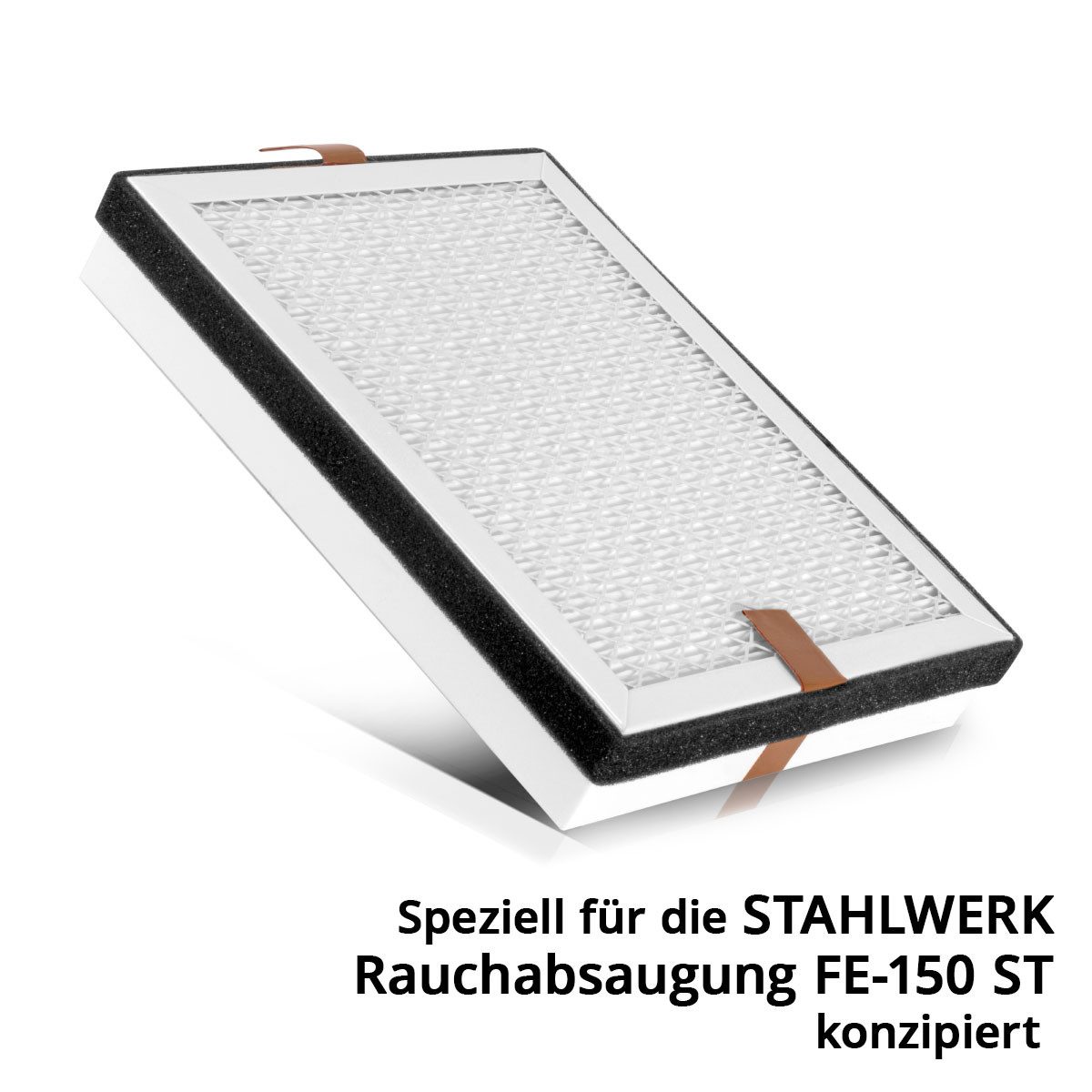 STAHLWERK Absauganlage Mittlerer HEPA Filter für Rauchabsaugung FE-150 ST