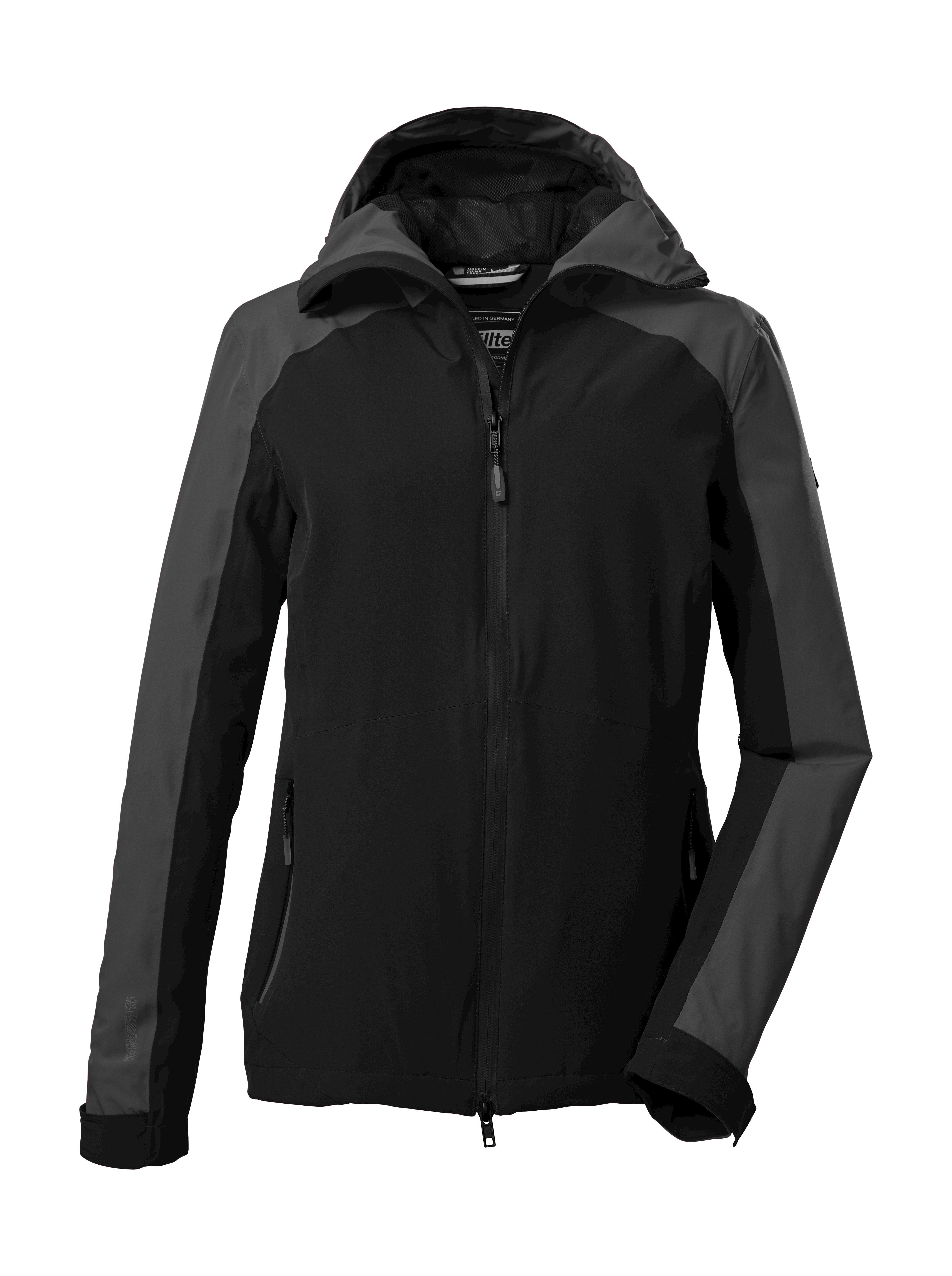 Killtec Outdoorjacke KOS 30 WMN JCKT, 10.000 mm Wassersäule, verschweißte  Nähte, 100% wasserdicht