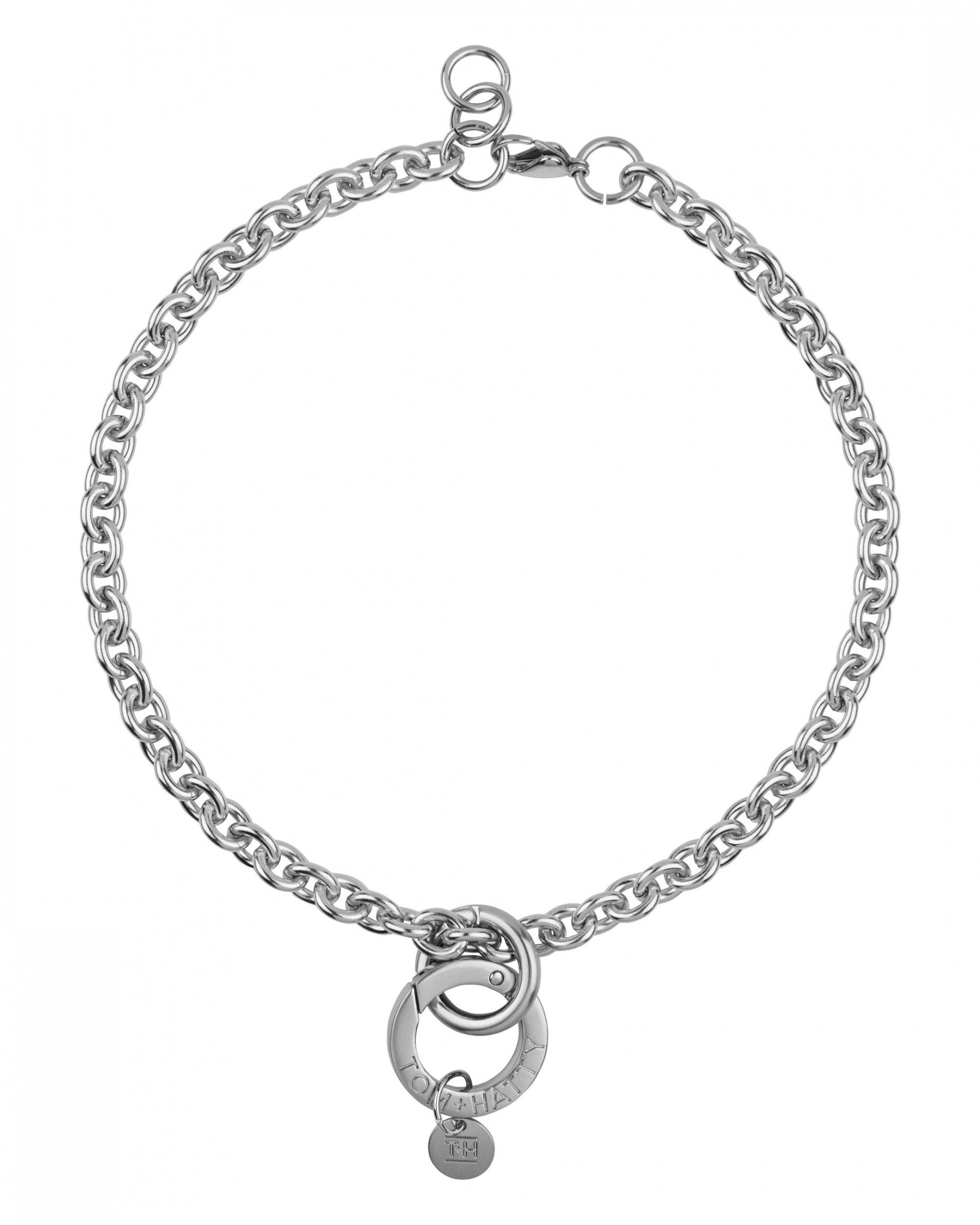 TOM+HATTY Kette mit Anhänger - WENDY CLASSIC S - kurze S M2 Halskette mit Anhänger für Damen