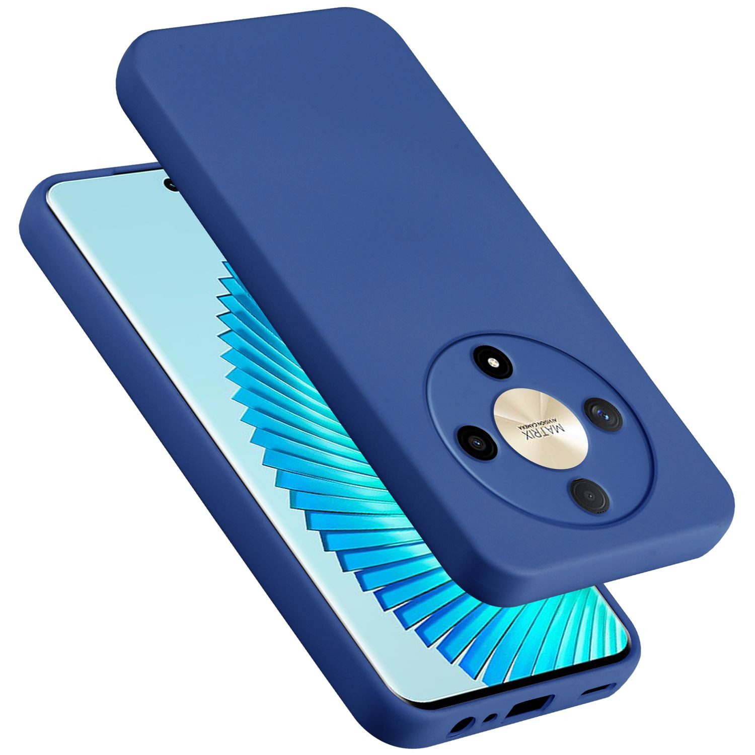 Cadorabo Handyhülle für Honor Magic 6 Lite 5G Hülle Honor Magic 6 Lite 5G, Flexible Hülle TPU Silikon Schutzhülle Back Cover Case