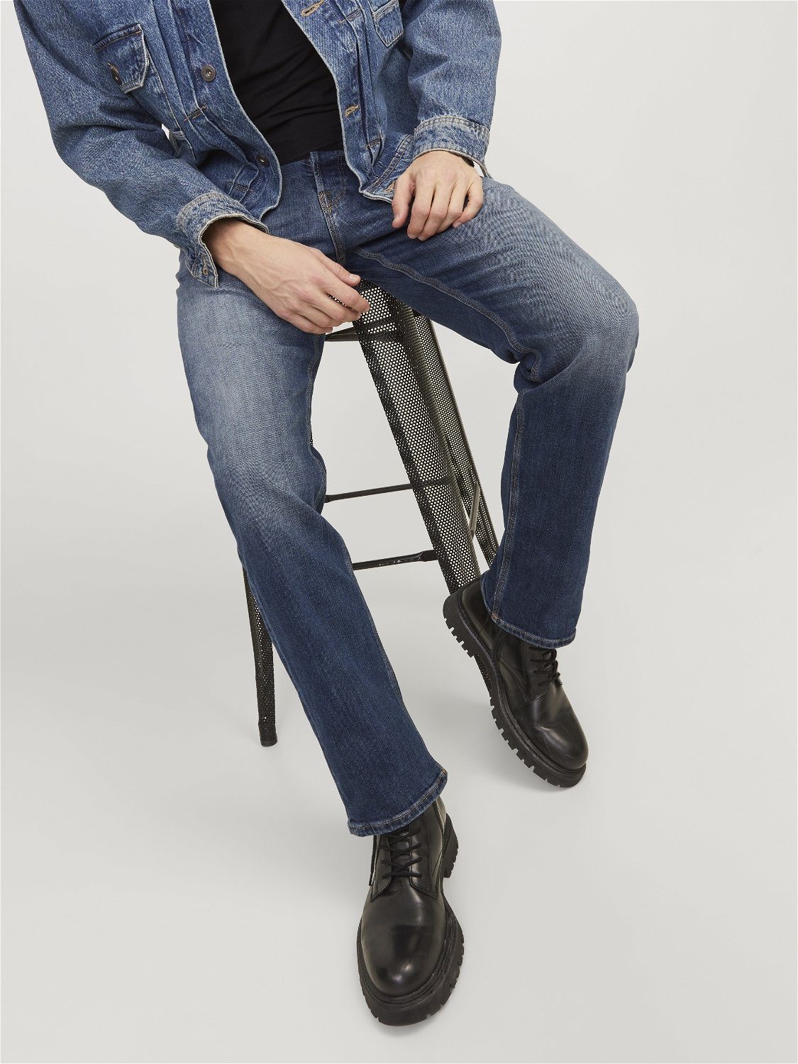 Jack & Jones Relax-fit-Jeans JJICHRIS JJREED günstig online kaufen