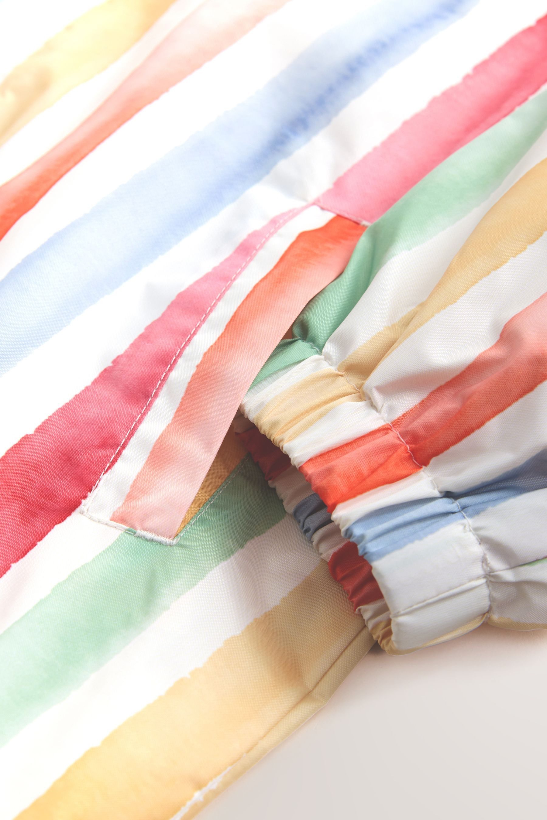 Next Regenjacke Spritzwasserabweisende Regenjacke mit Print (1-St)