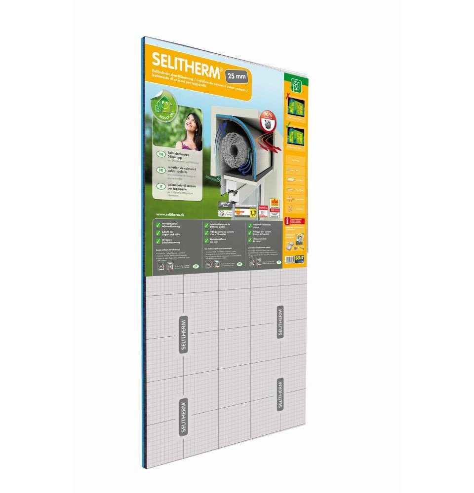 Selit Rollladenkastendämmung Selitherm Rollladenkasten-Dämmung Set 25 mm