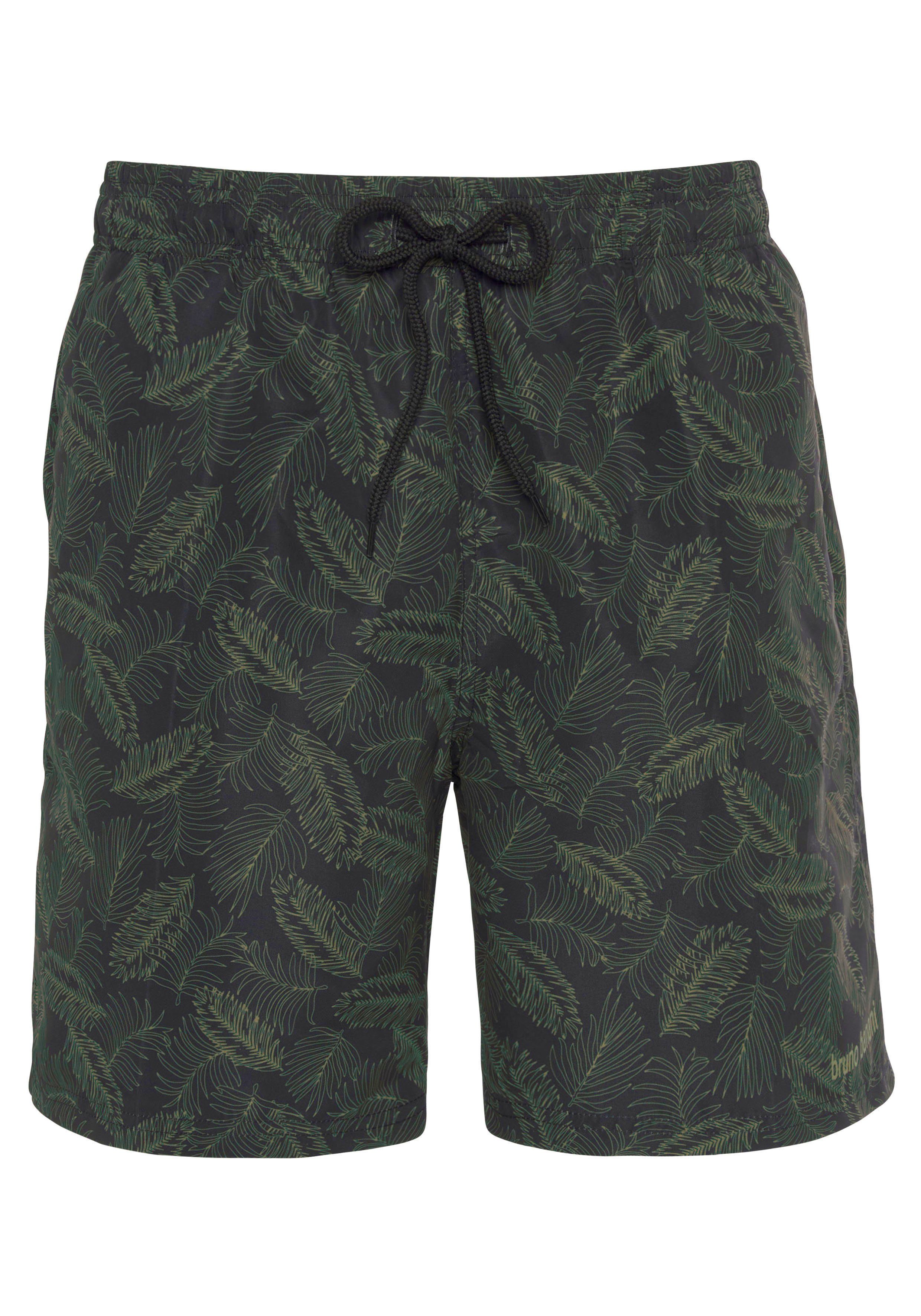 Bruno Banani Badeshorts mit floralem Design – Bild 2 von 5