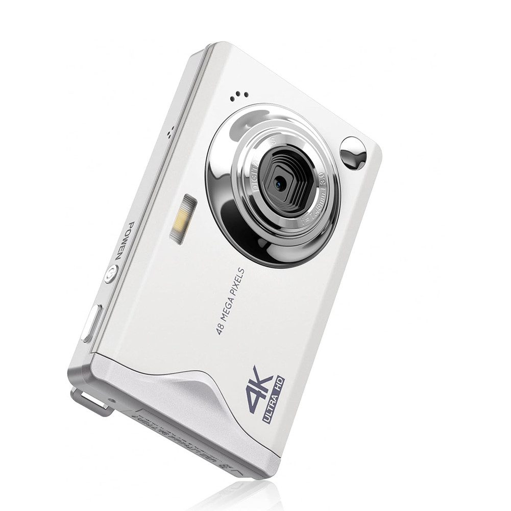 Fine Life Pro Kompaktkamera (48MP 1080P Digitalkamera für Teenager Erwachsene Anfänger)