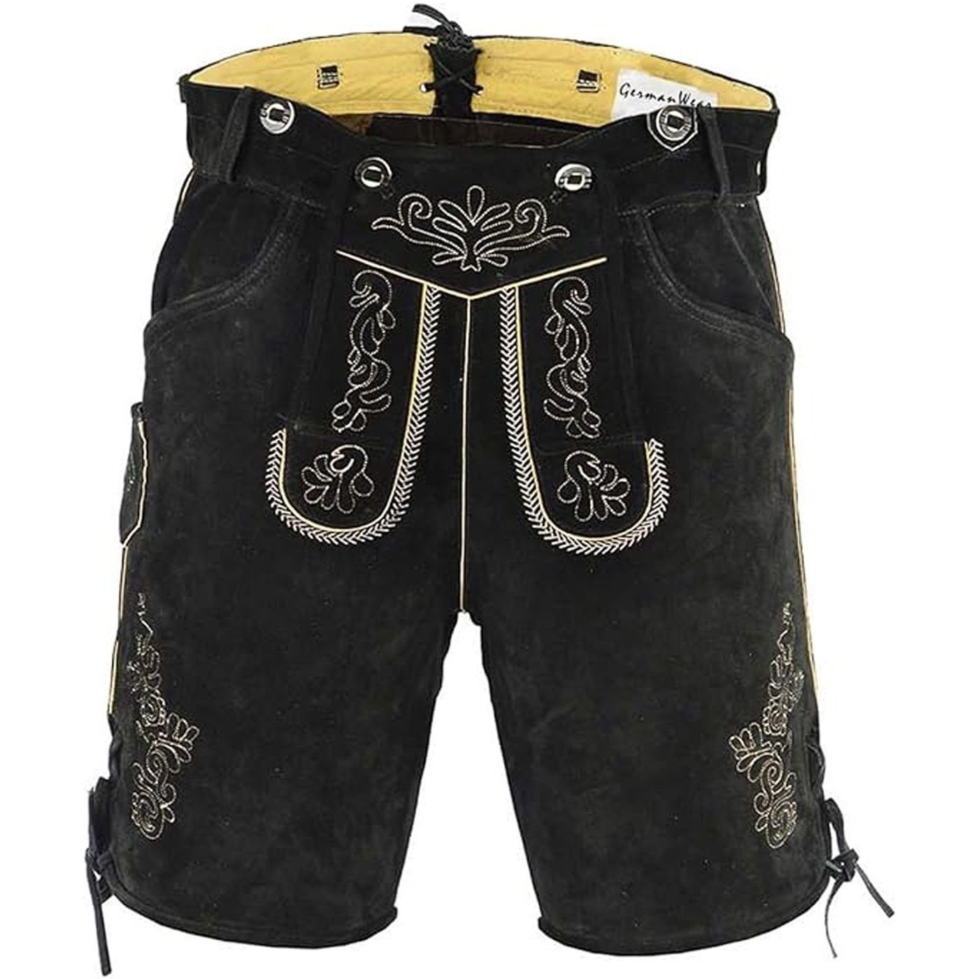 German Wear Trachtenlederhose GW720 kurze trachtenhose Toni Trachten Lederh günstig online kaufen