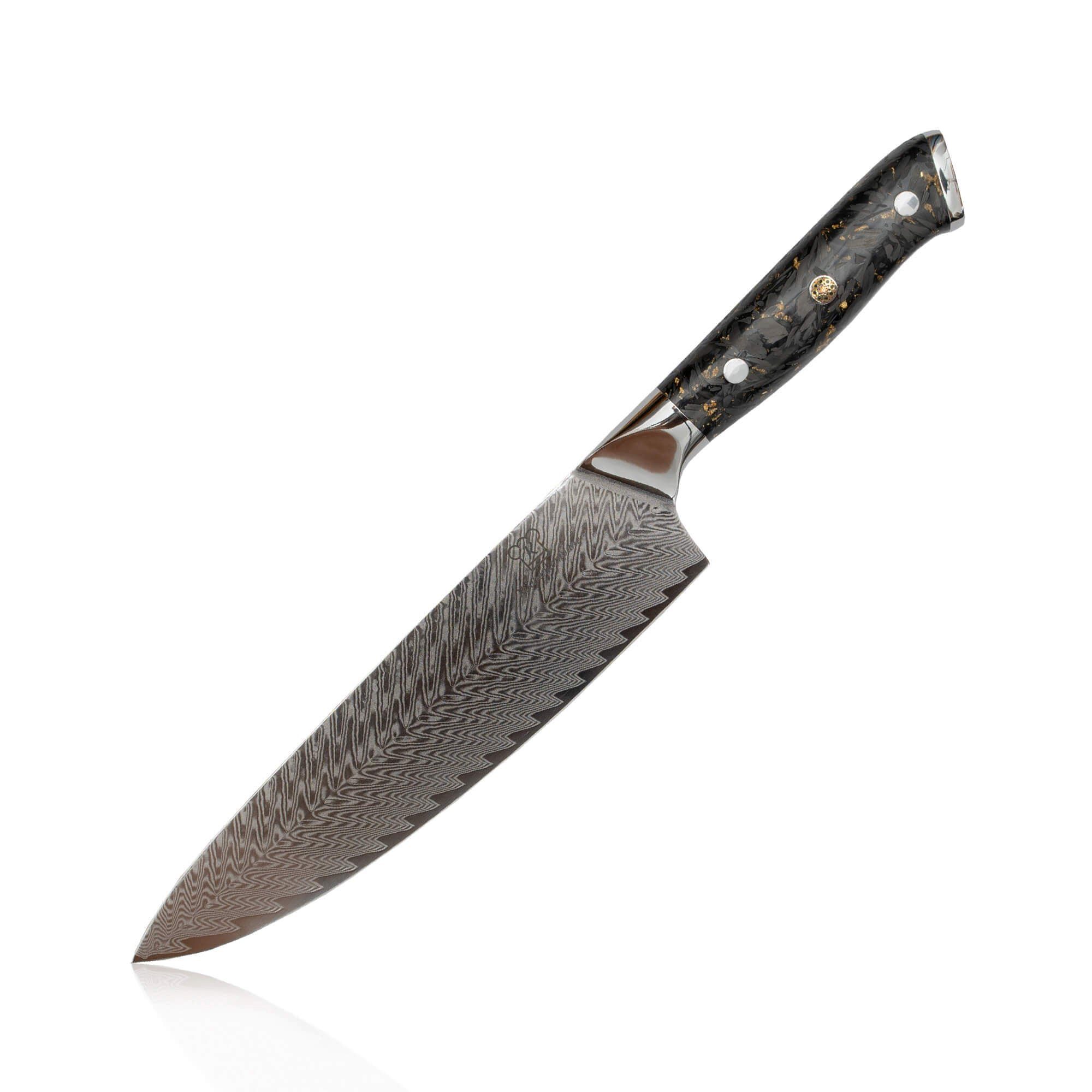 Fleischmesser Kiiro Chefmesser Damaszener - 67 Lagen Damast & japanischer VG10