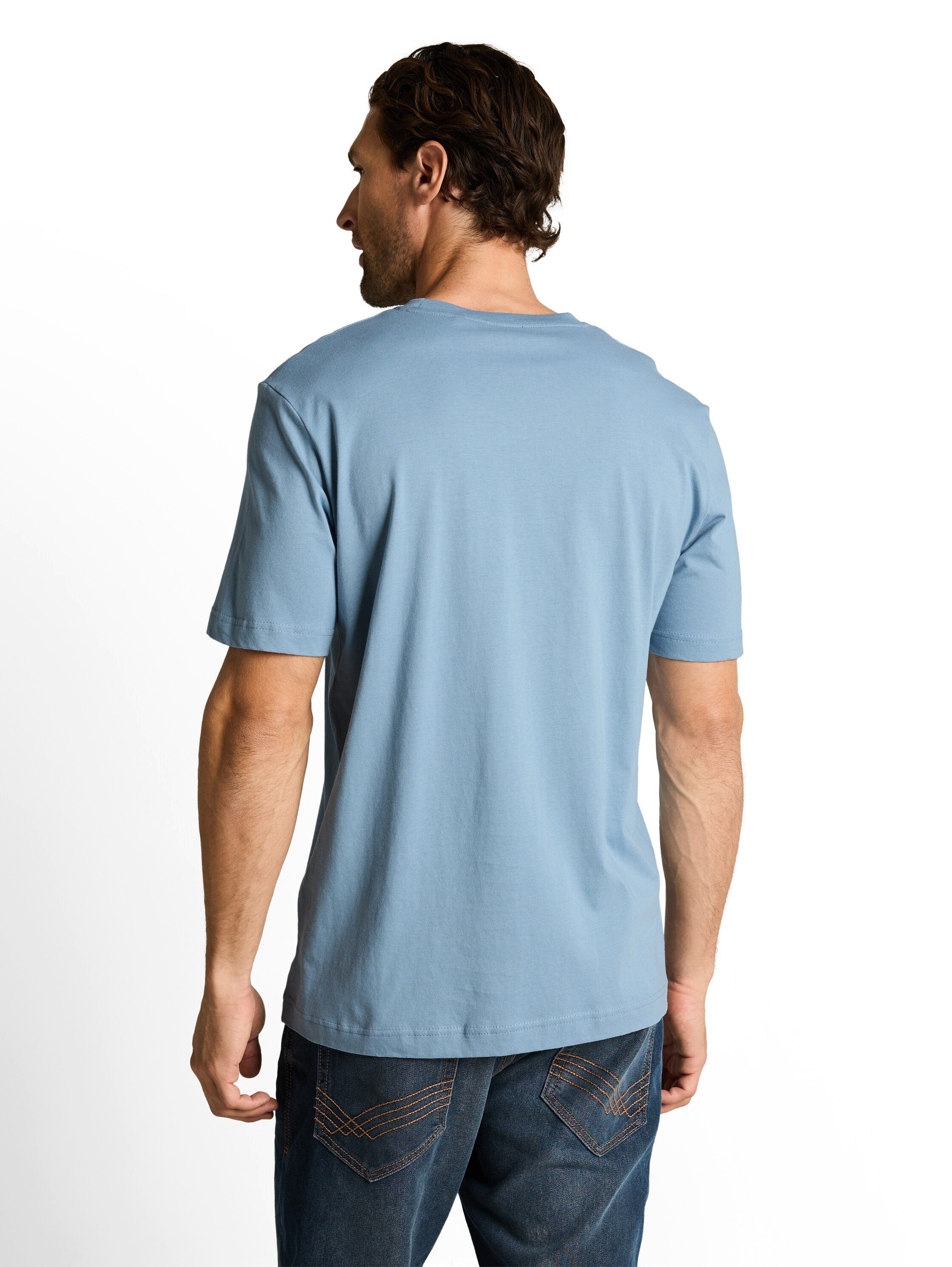 TOM TAILOR T-Shirt mit großem Logofrontprint günstig online kaufen