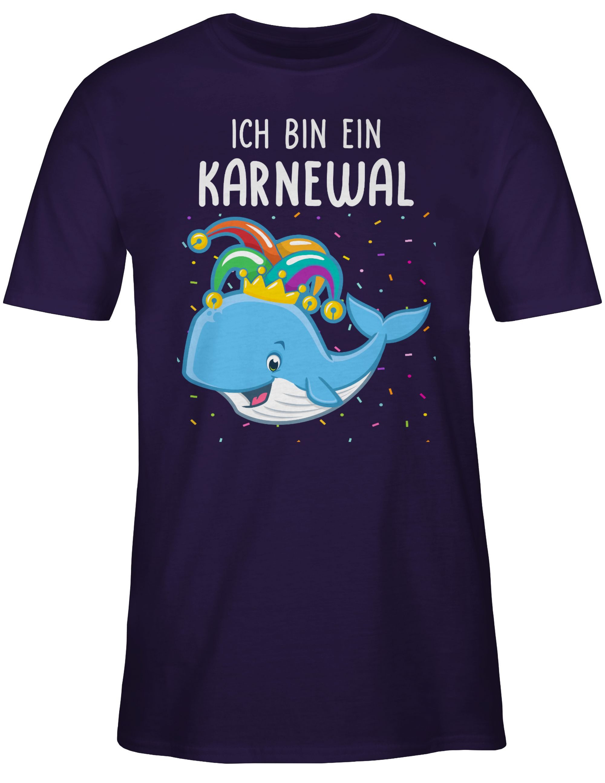 T-Shirt Karnewal Kostüm Fasching I Karneval I Fastnacht I Ich bin ein Karnewal