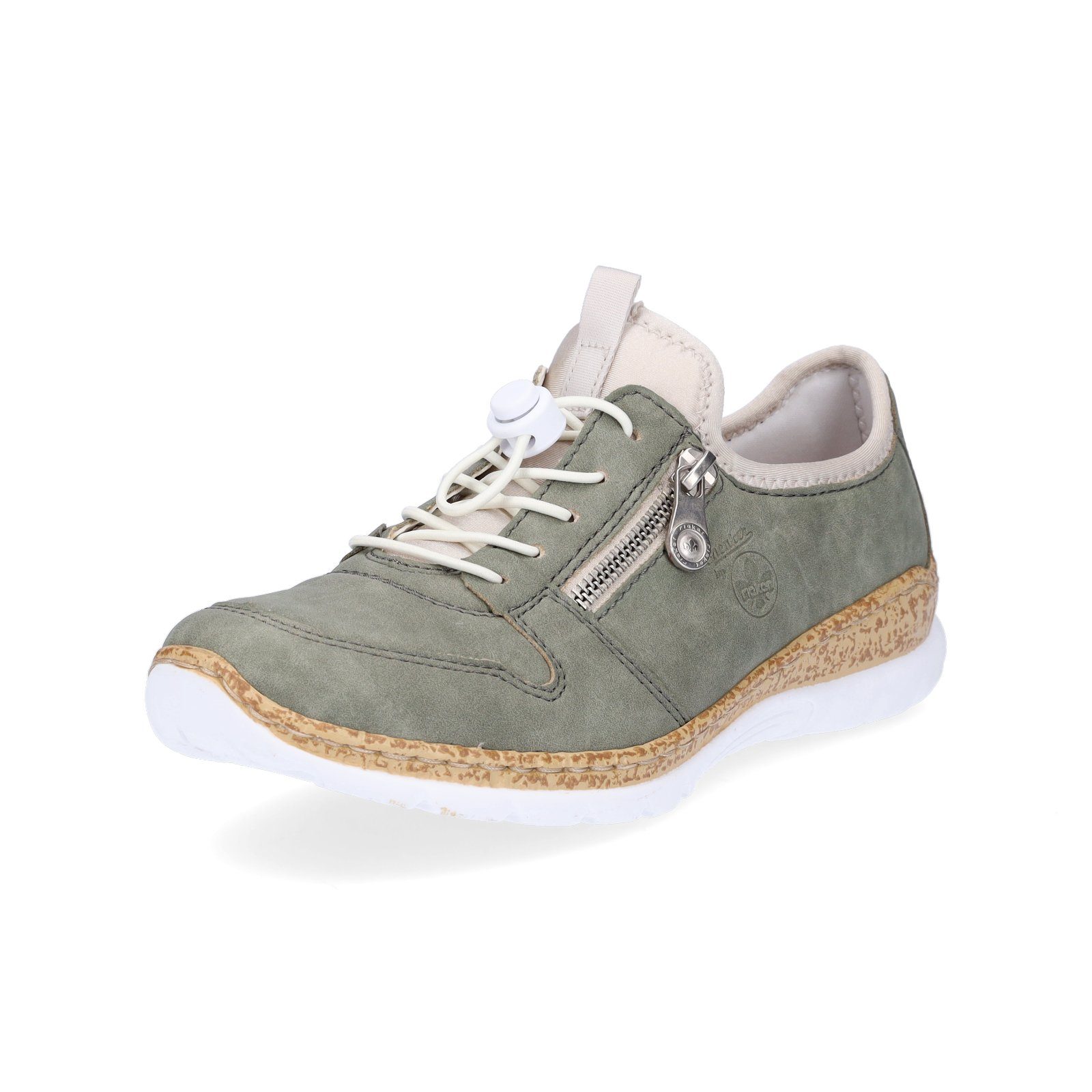 Rieker Slip-On Sneaker mit leichter Laufsohle, praktisch und sportlich,  leichter Allrounder, ideale Passform dank Gummizug
