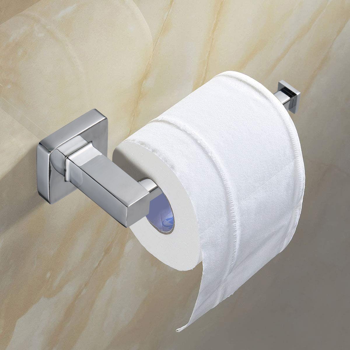 Edelstahl Küche Toilettenpapierhalter (1-St), für LEPO Edelstahl Klopapierhalter Badzimmer Toilettenpapierhalter,WC