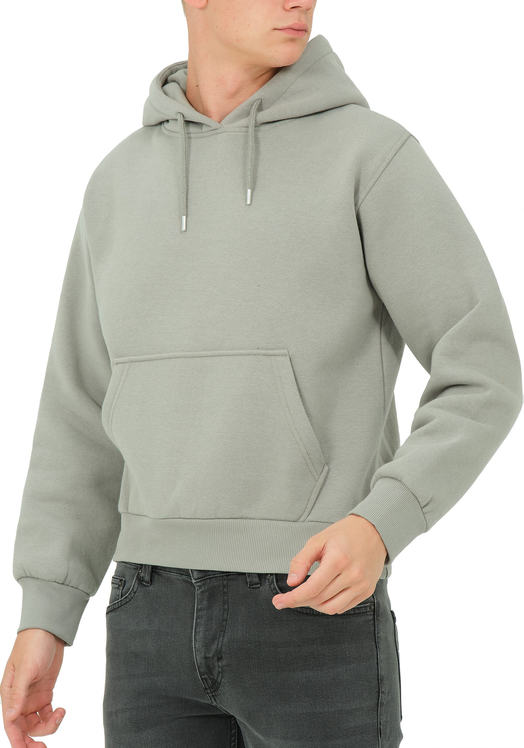 S&S Kapuzensweatshirt Hoodie Herren Kapuzenpullover Moderne Sweatshirt Baumwollmischung Fleece Pullover Hoody