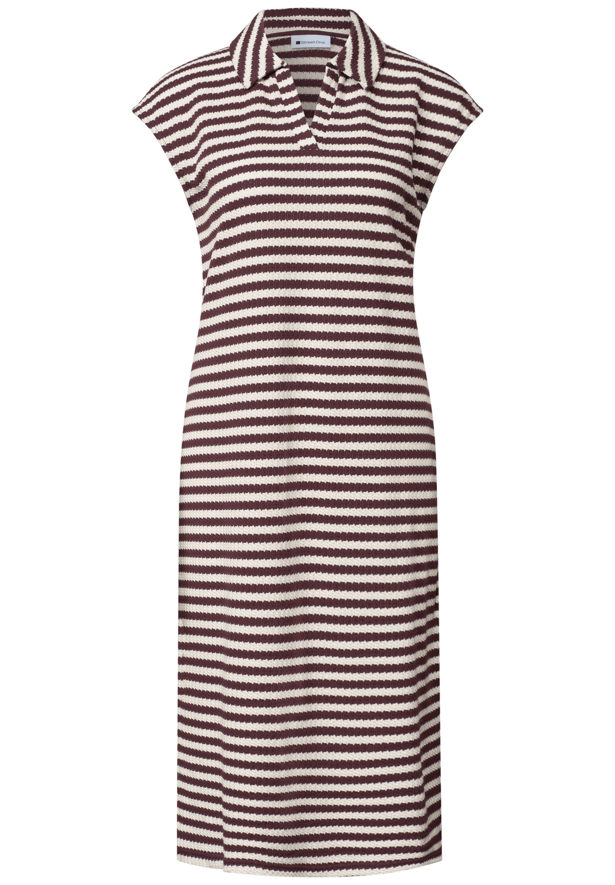 STREET ONE Midikleid im Streifendesign