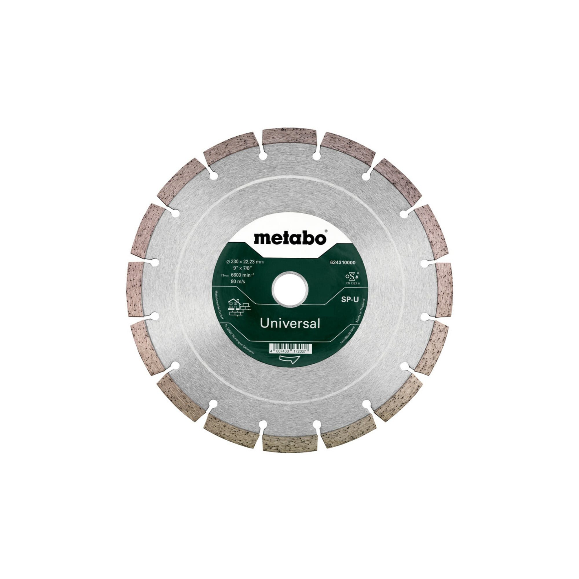 metabo Trennscheiben Metabo Diamanttrennscheibe 230x22,23mm, SP-U, Universal SP