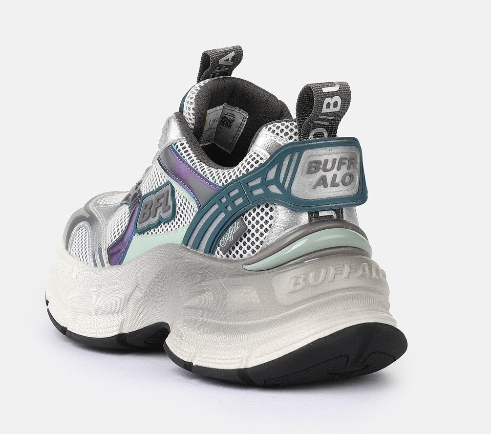 Buffalo RIDR ONE Plateausneaker Halbschuh, Schnürschuh, Chunky-Sneaker mit trendy Plateausohle