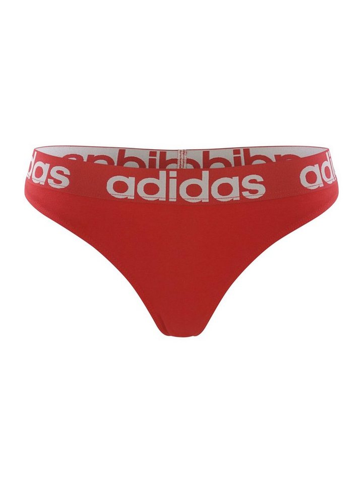 adidas Sportswear Tanga Realasting Cotton (4-St) unterhose unterwäsche tanga