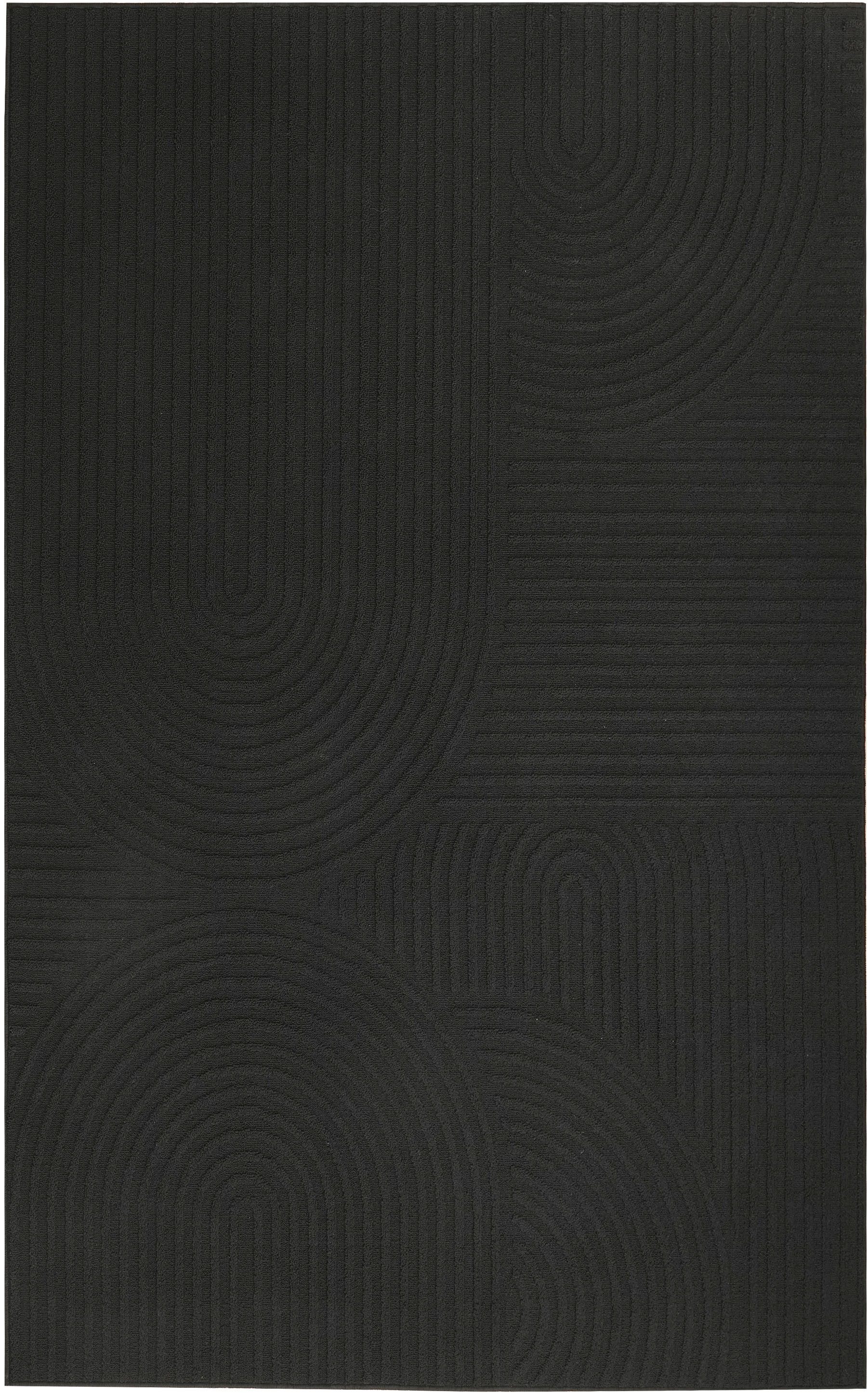 my home Teppich Jola Hoch-Tief-Design, Scandi-Look, Zen, rechteckig, Höhe: günstig online kaufen