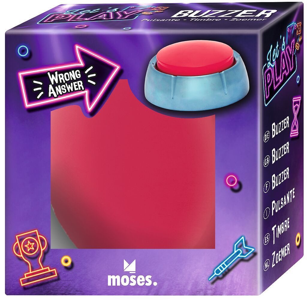 moses Buntstift Let's play Buzzer