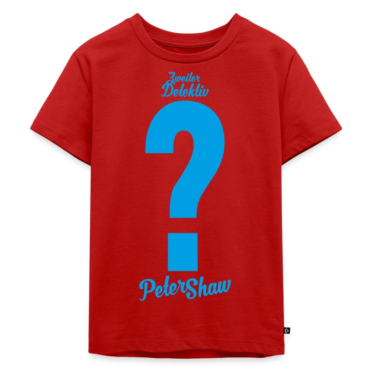 T-Shirt Die Drei Fragezeichen Peter Shaw Kostüm Karneval Kinder Premium T-Shir