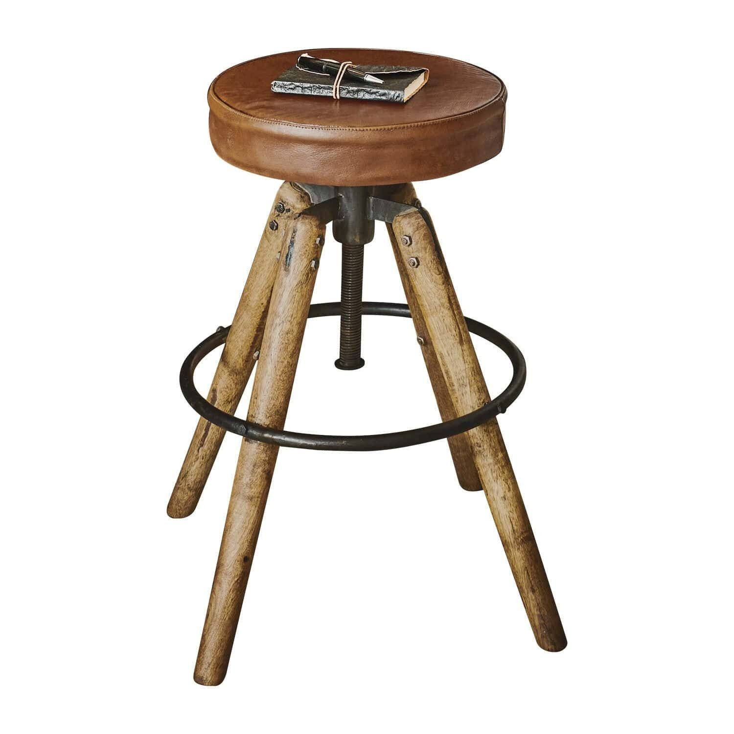 Mirabeau Hocker Hocker Twist braun günstig online kaufen