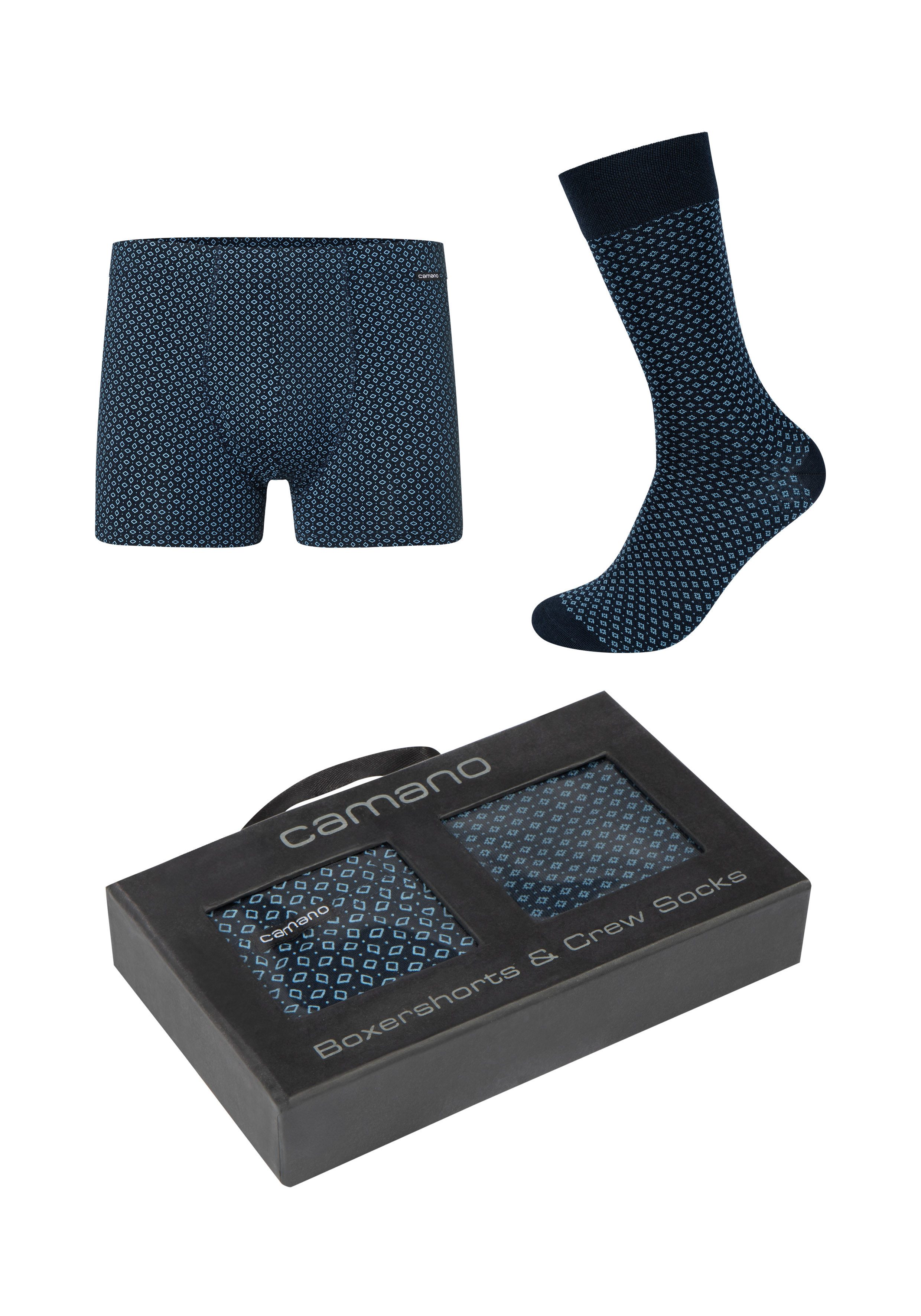 Camano Businesssocken Socken und Boxershorts Geschenkset comfort (1 Paar So günstig online kaufen