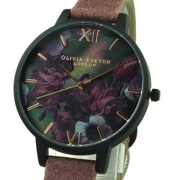 OLIVIA BURTON Quarzuhr Damen Uhr After Dark Black OB16AD38