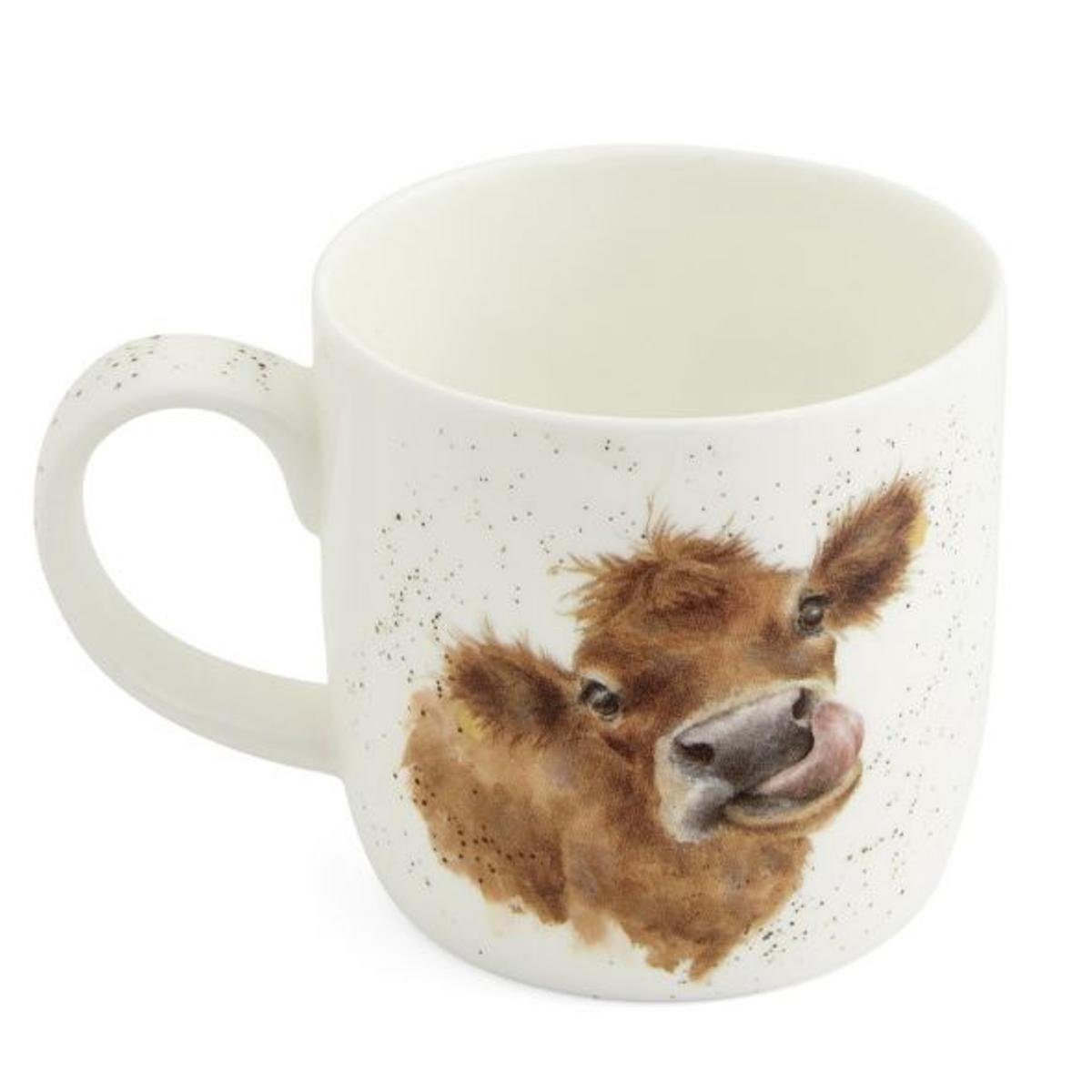 Mooo Wrendale Kuh, Wrendale Porzellan-Becher Porzellan Becher Designs