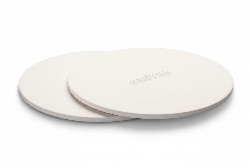 Pizzastein Grillfürst Pizzastein Ø 33 cm 2er Set