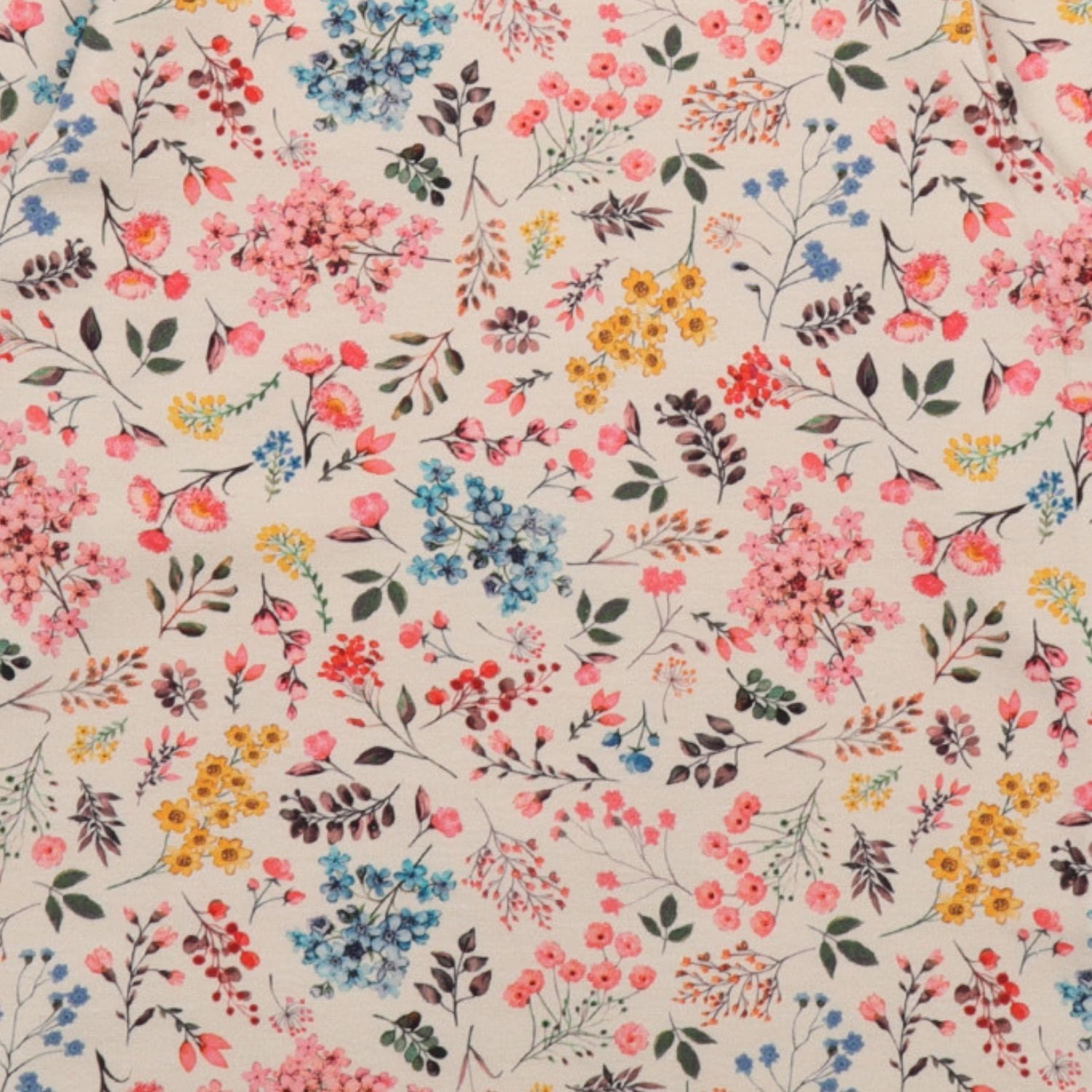 Walkiddy Langarmshirt Walkiddy Mini Flowers Kinder Bio Baumwolle GOTS Green Bio Baumwolle,GOTS, Kinderbekleidung,nachhaltige