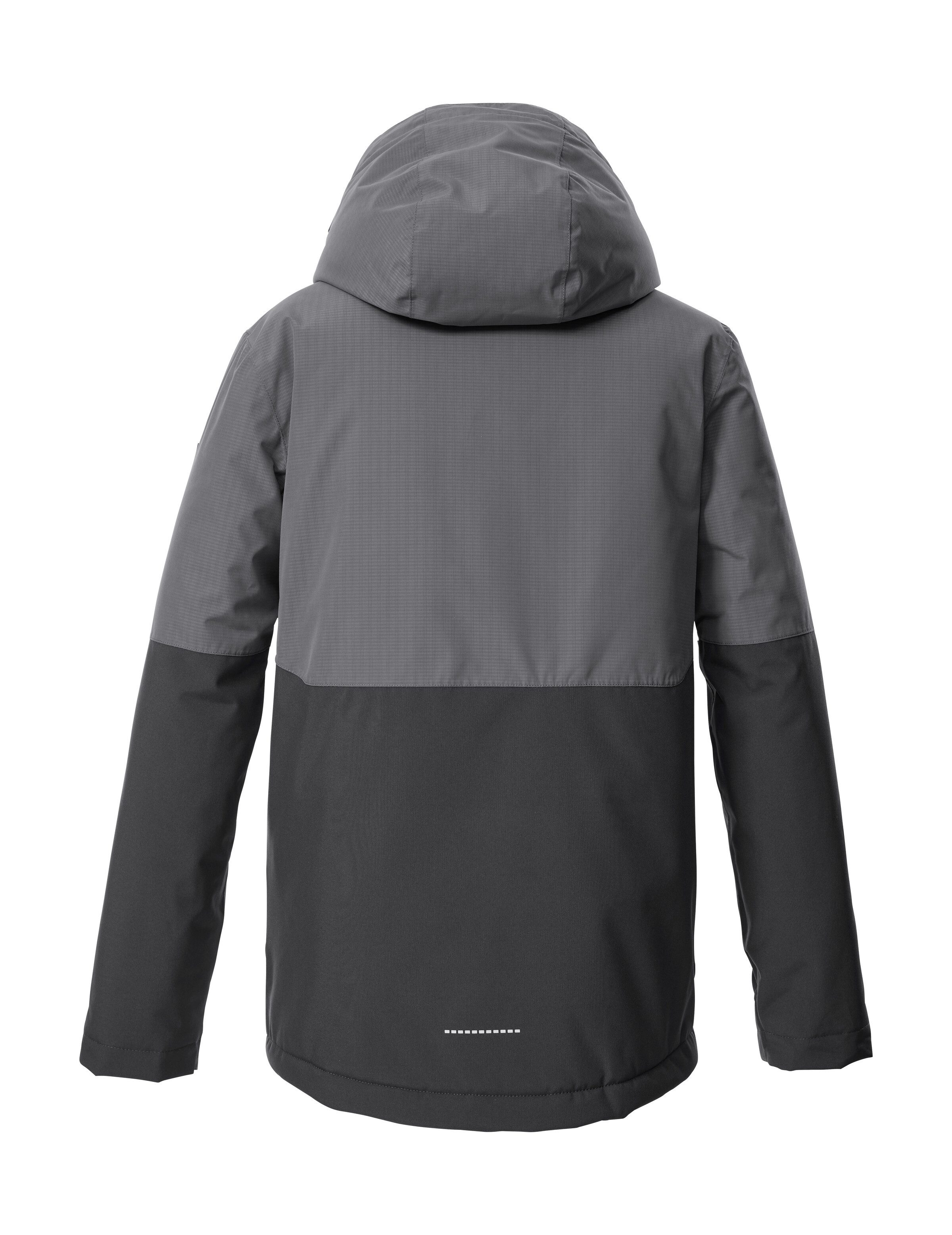 Killtec Funktionsjacke KOW 222 BYS JCKT Wind- u. wasserdichte Kinderjacke mit Fleece, reflektierender Print – Bild 2 von 5