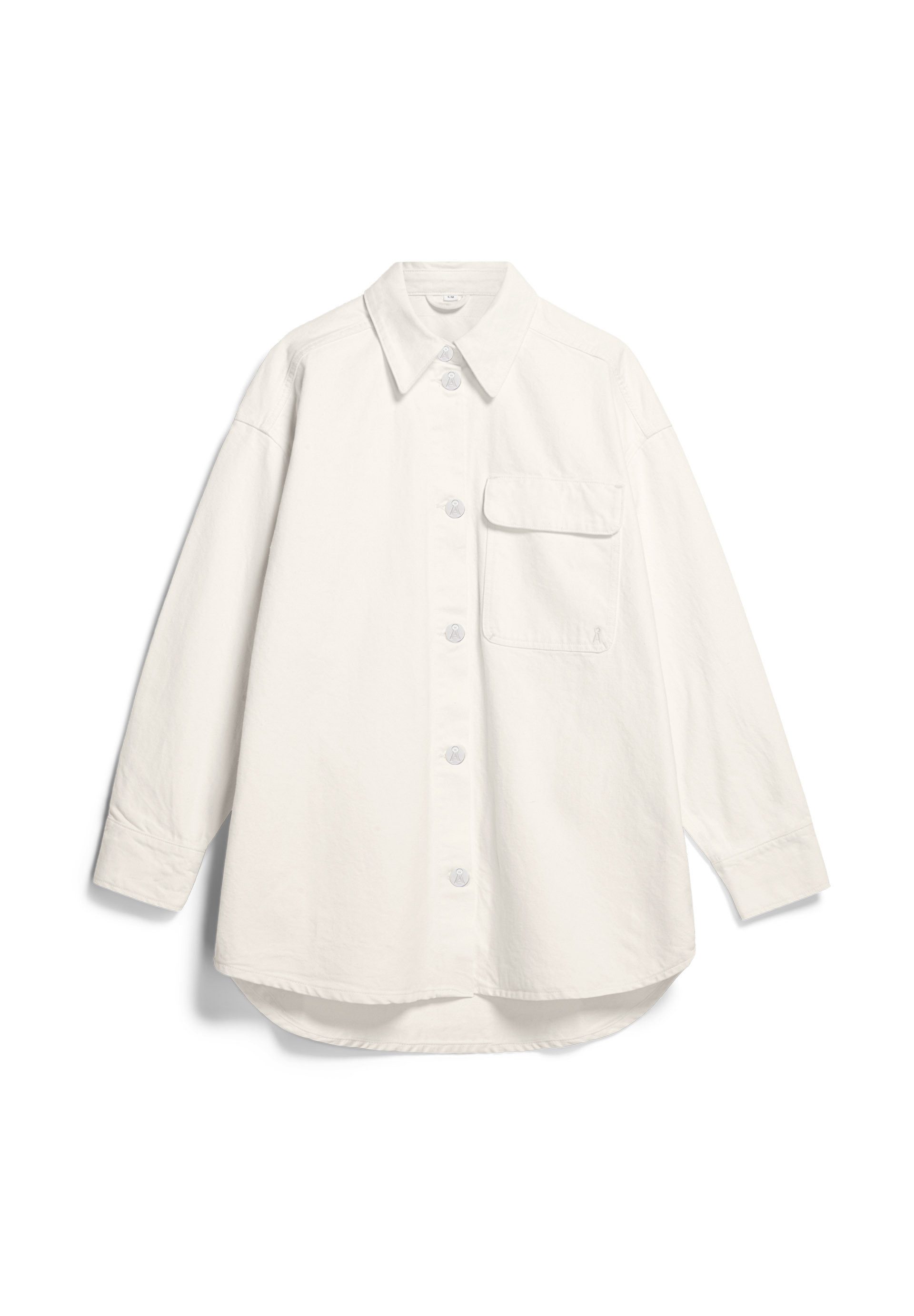 Armedangels Blouson TAALE Overshirt aus recycelter Baumwolle Oversized Fit