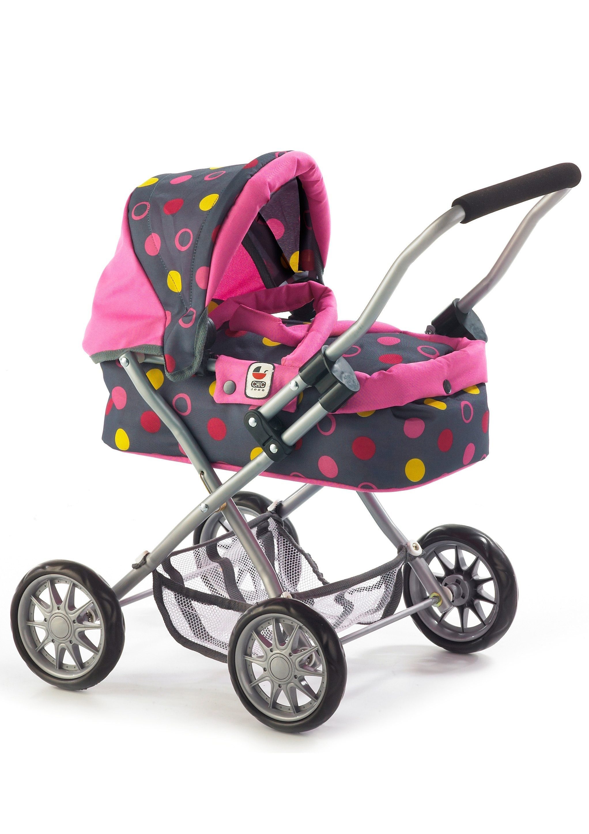 CHIC2000 Puppenwagen Smarty, Mini-Kuschelwagen, mit herausnehmbarer Tragetasche