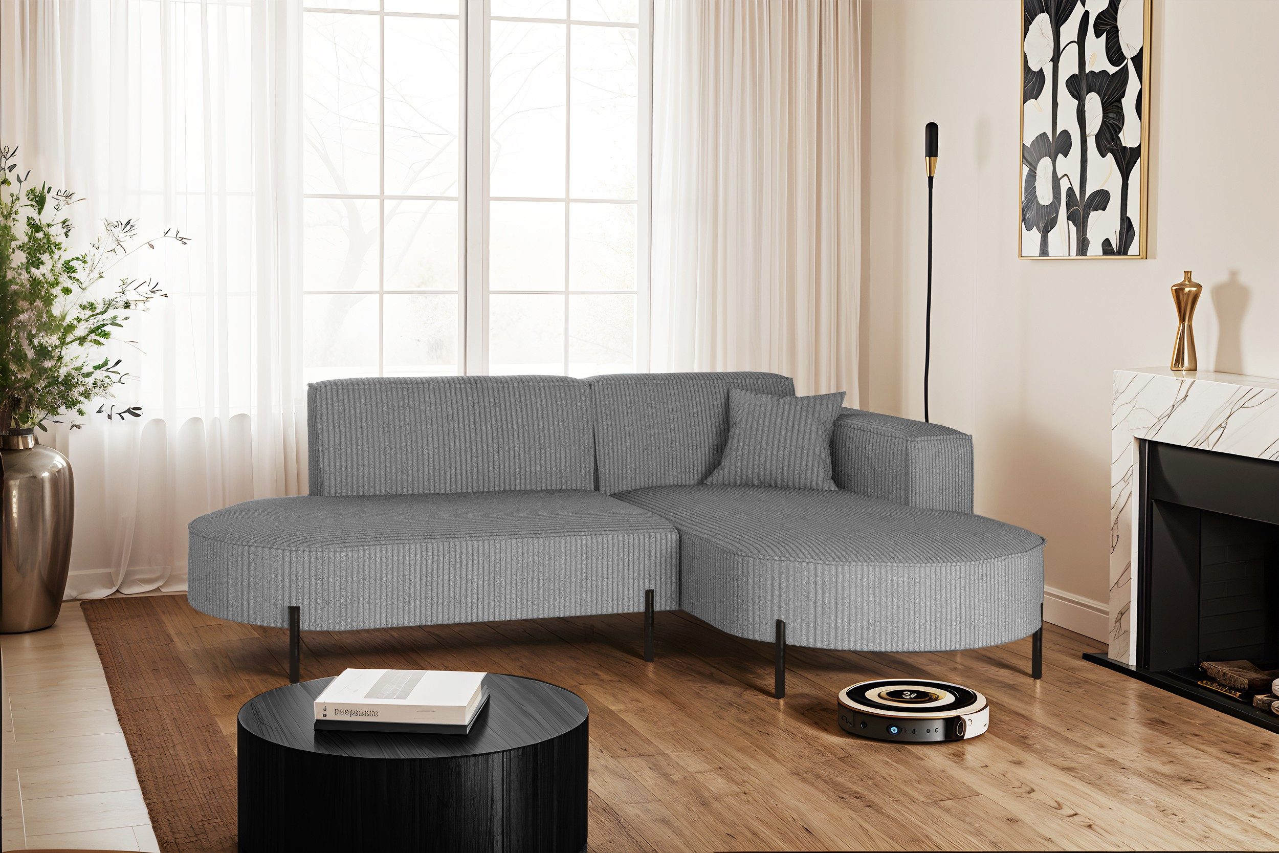Kaiser Möbel Ecksofa Sofa L-Form Designer günstig online kaufen