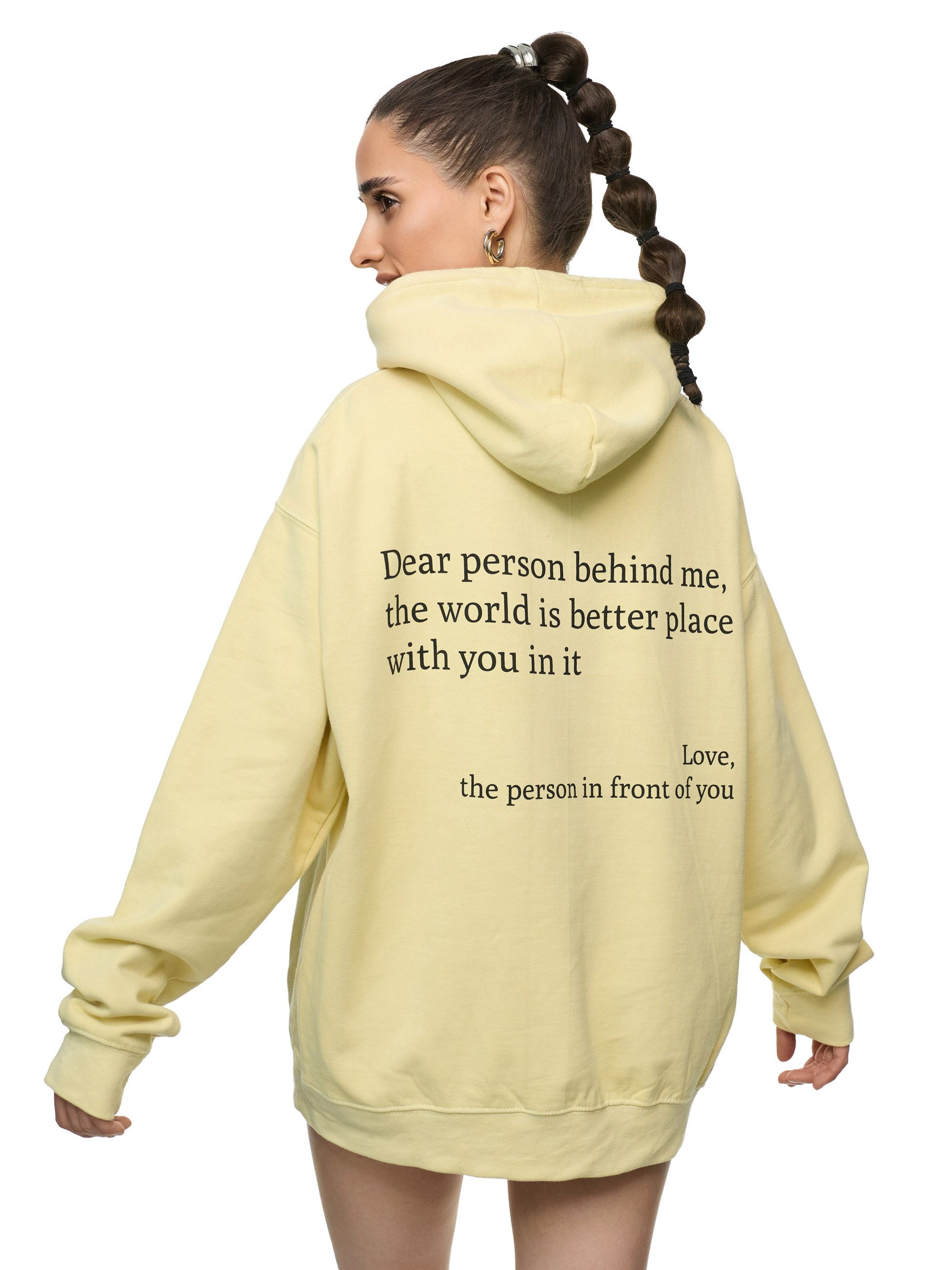 Worldclassca Hoodie Worldclassca Print YOU ARE günstig online kaufen