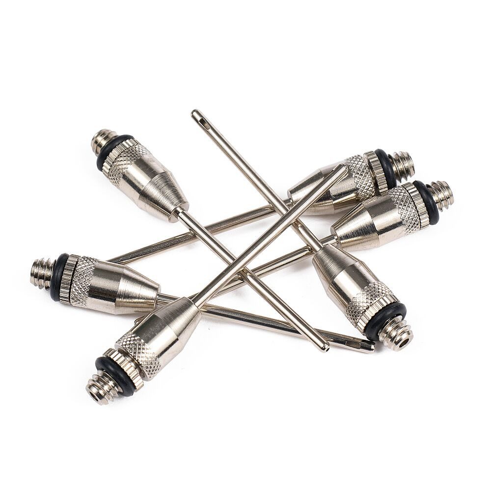 Kompressor Ventilnadel-Set Premium, Stärkere Ausführung, Nadelstärke 2,5 mm