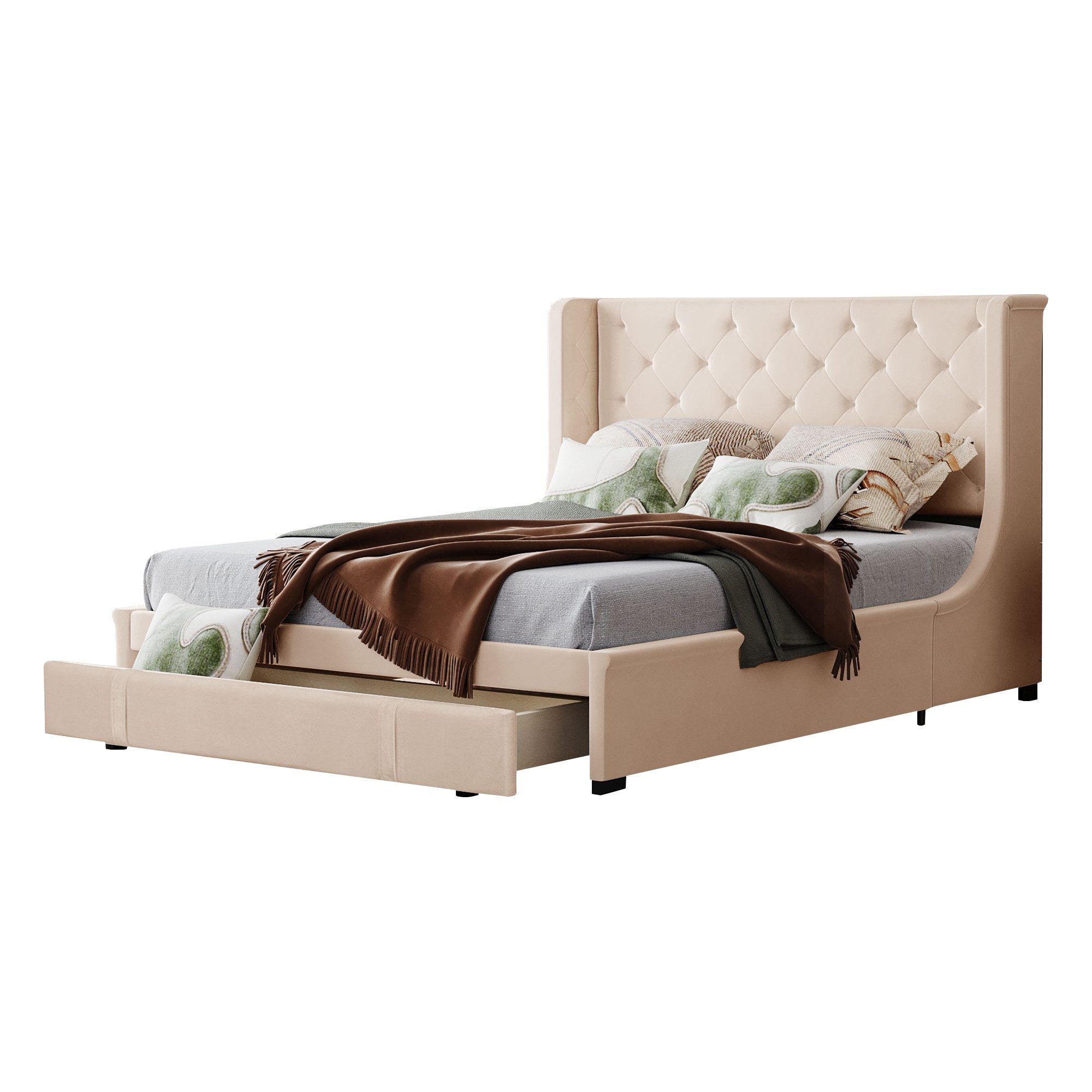 HAUSS SPOLE Polsterbett Polsterbett Doppelbett Erwachsene günstig online kaufen