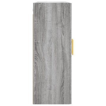 furnicato Sideboard Wandschränke 2 Stk. Grau Sonoma 69,5x34x90 cm