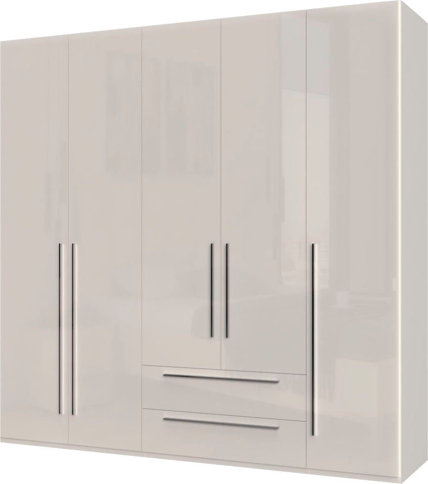 Places of Style Kleiderschrank "Piano, UV lackiert, hochglänzend in beige o günstig online kaufen