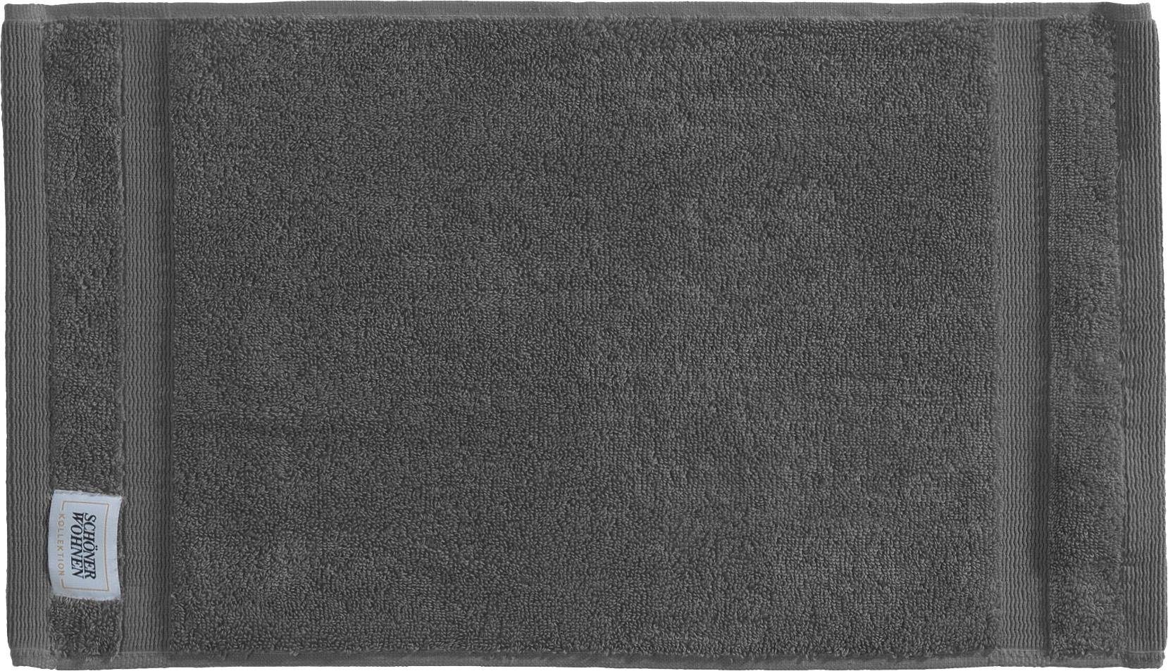 SCHÖNER WOHNEN-Kollektion Gästehandtuch Cuddly, Frotteevelours (3-St), schn günstig online kaufen