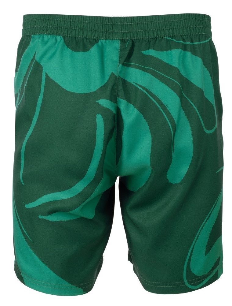 Fila Shorts Tennishose Leo (100% Polyester) kurz dunkelgrün Herren