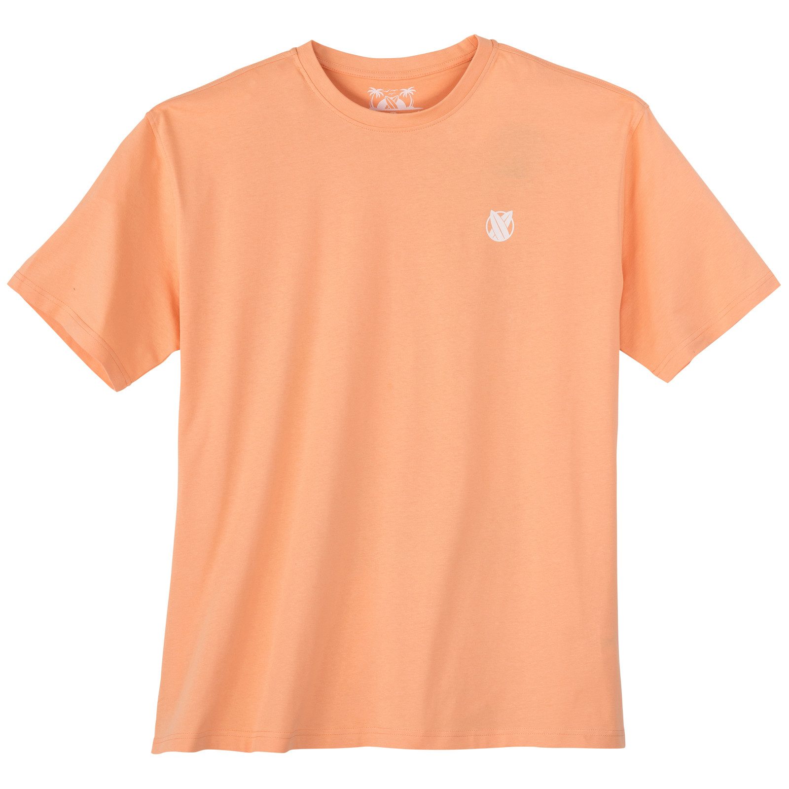 Calm Beach Print-Shirt Calm Beach Übergrößen orange T-Shirt Rückenprint günstig online kaufen